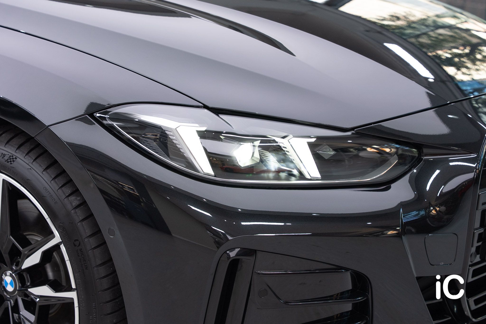 BMW i4 (M50) 透明 PPF 施工作品