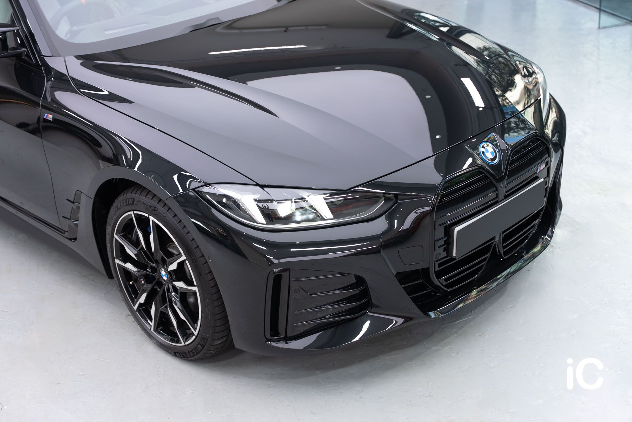 BMW i4 (M50) 透明 PPF 施工作品