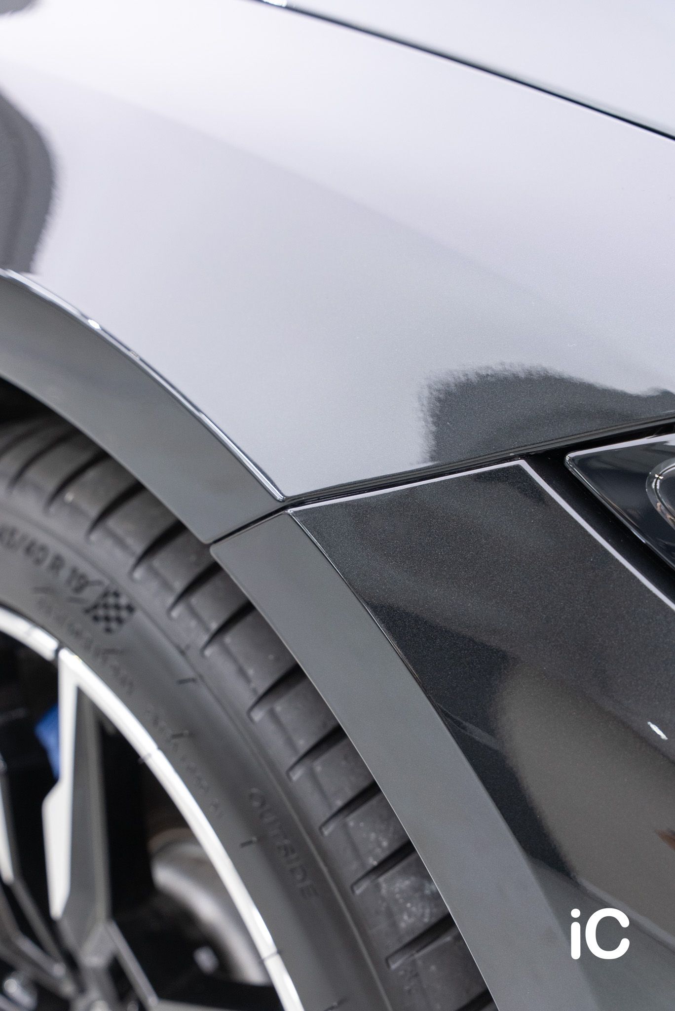 BMW i4 (M50) 透明 PPF 施工作品