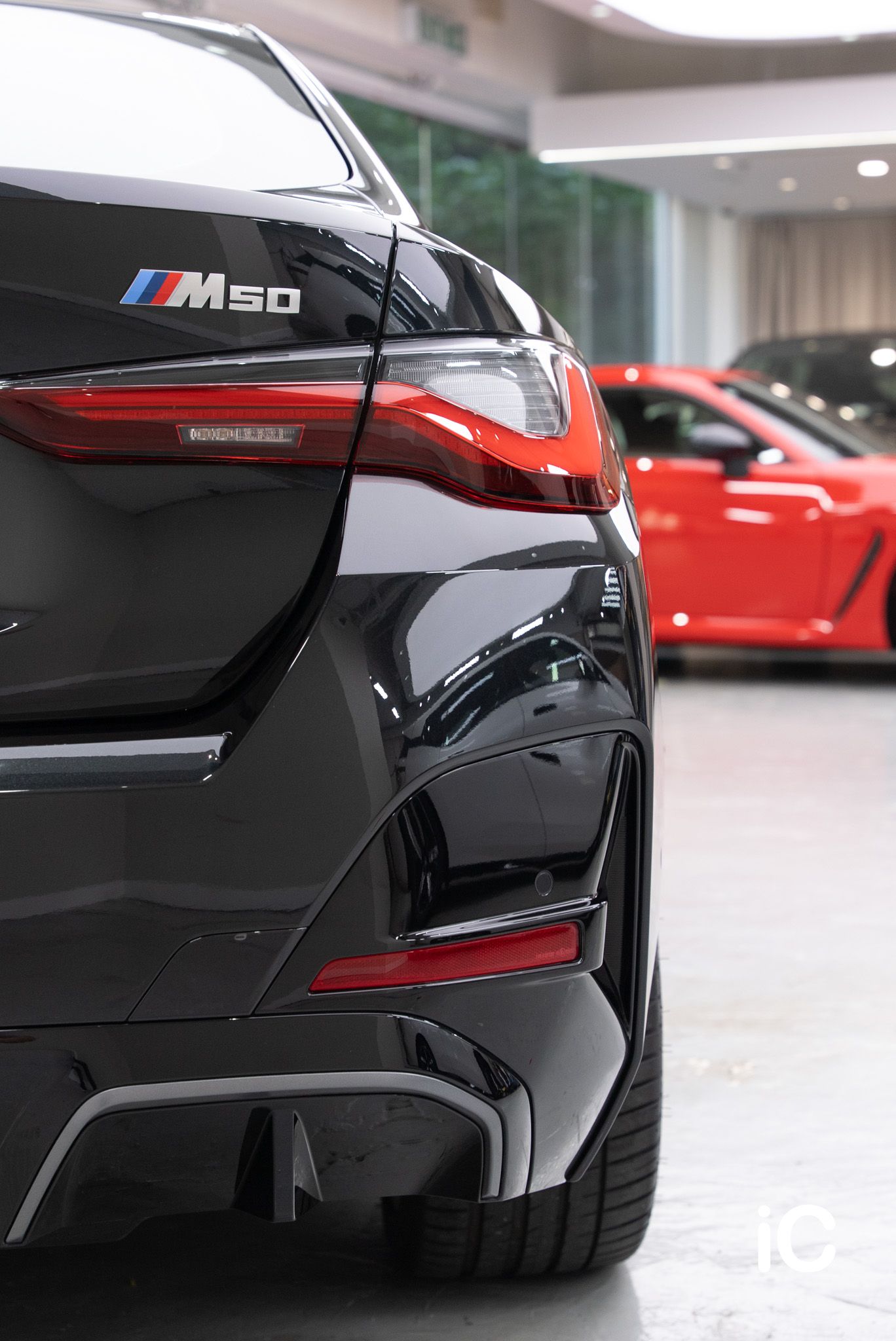 BMW i4 (M50) 透明 PPF 施工作品