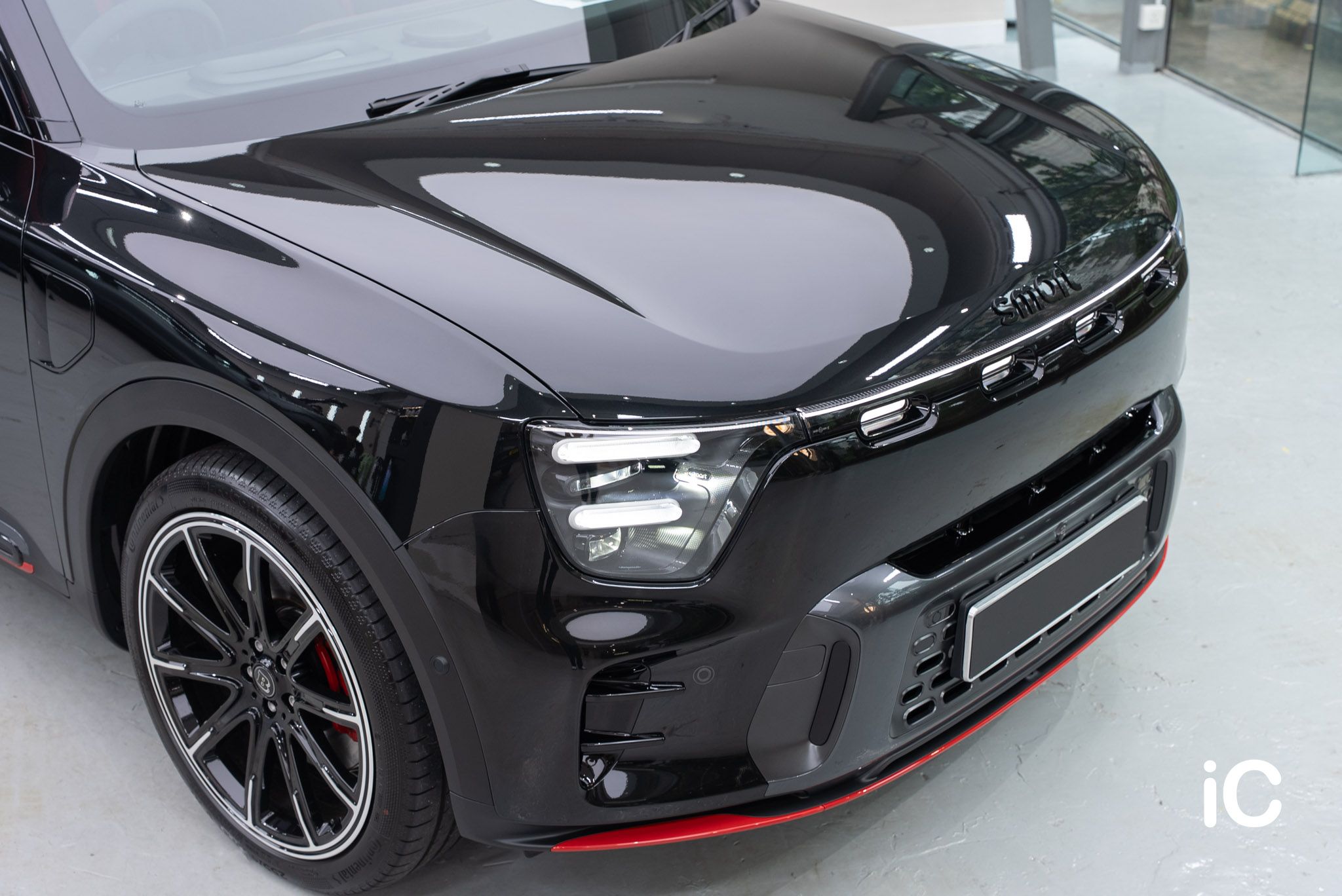 smart #5 BRABUS 透明 PPF 施工作品