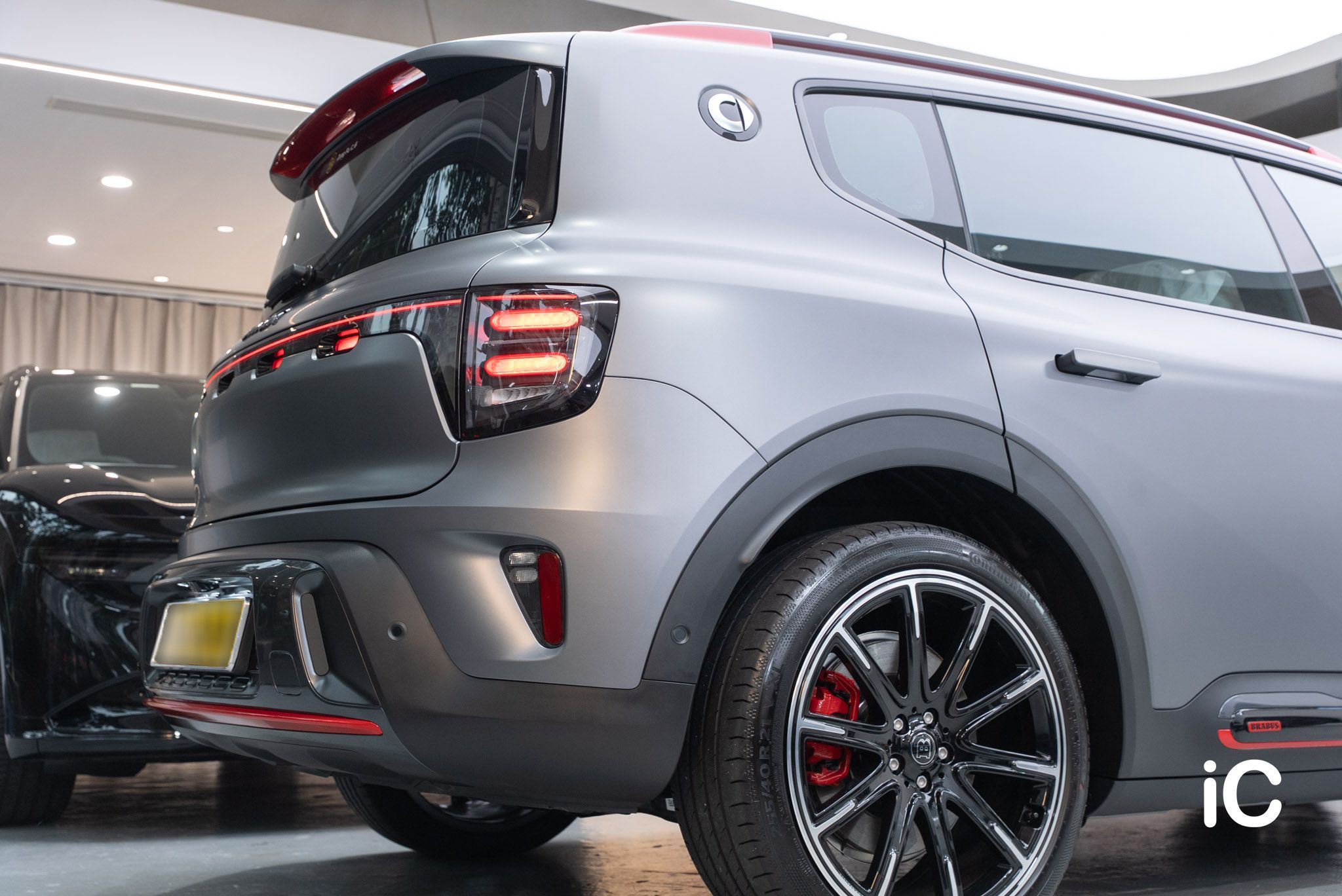 smart #5 BRABUS 透明 PPF 施工作品
