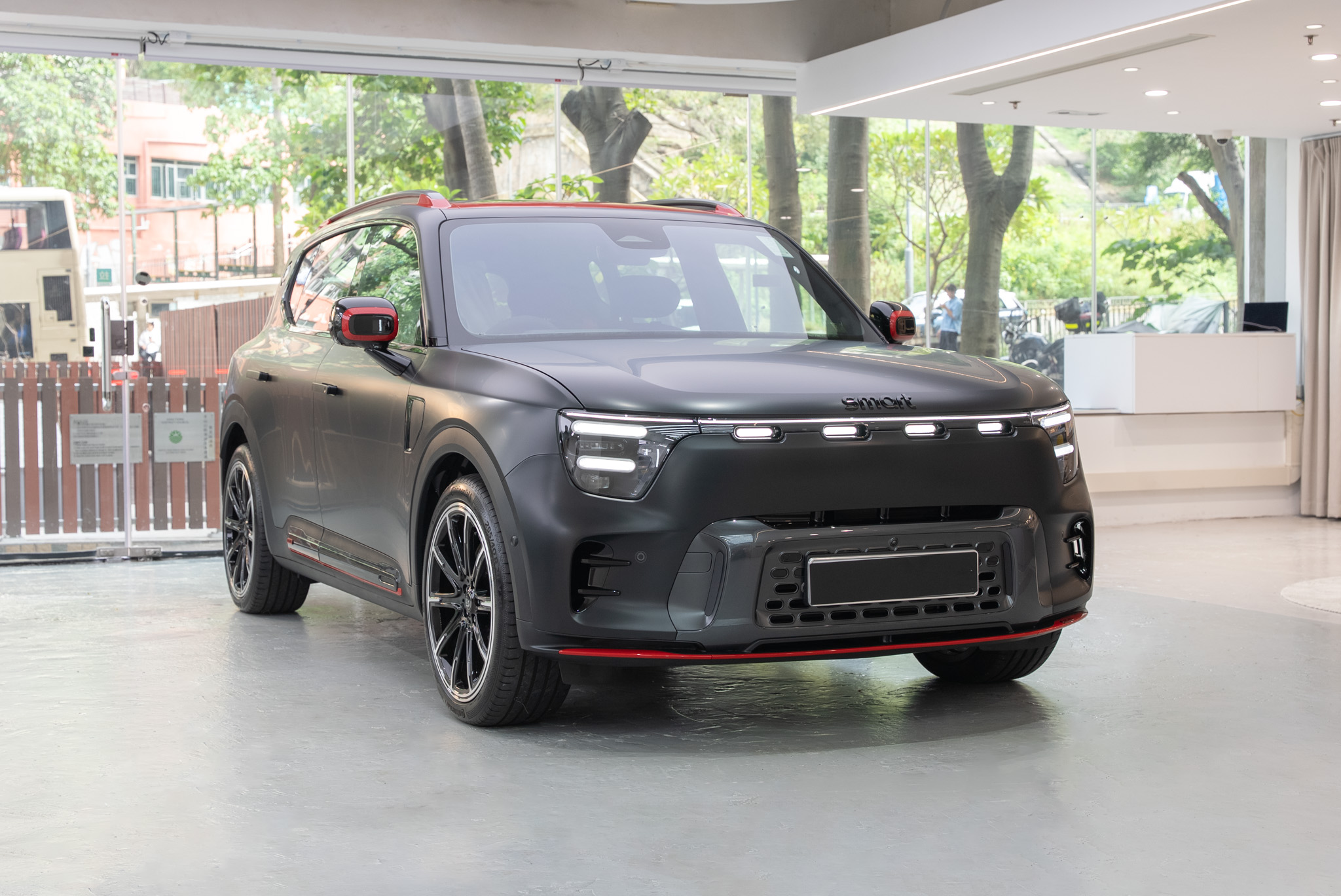smart #5 BRABUS 透明 PPF 施工作品