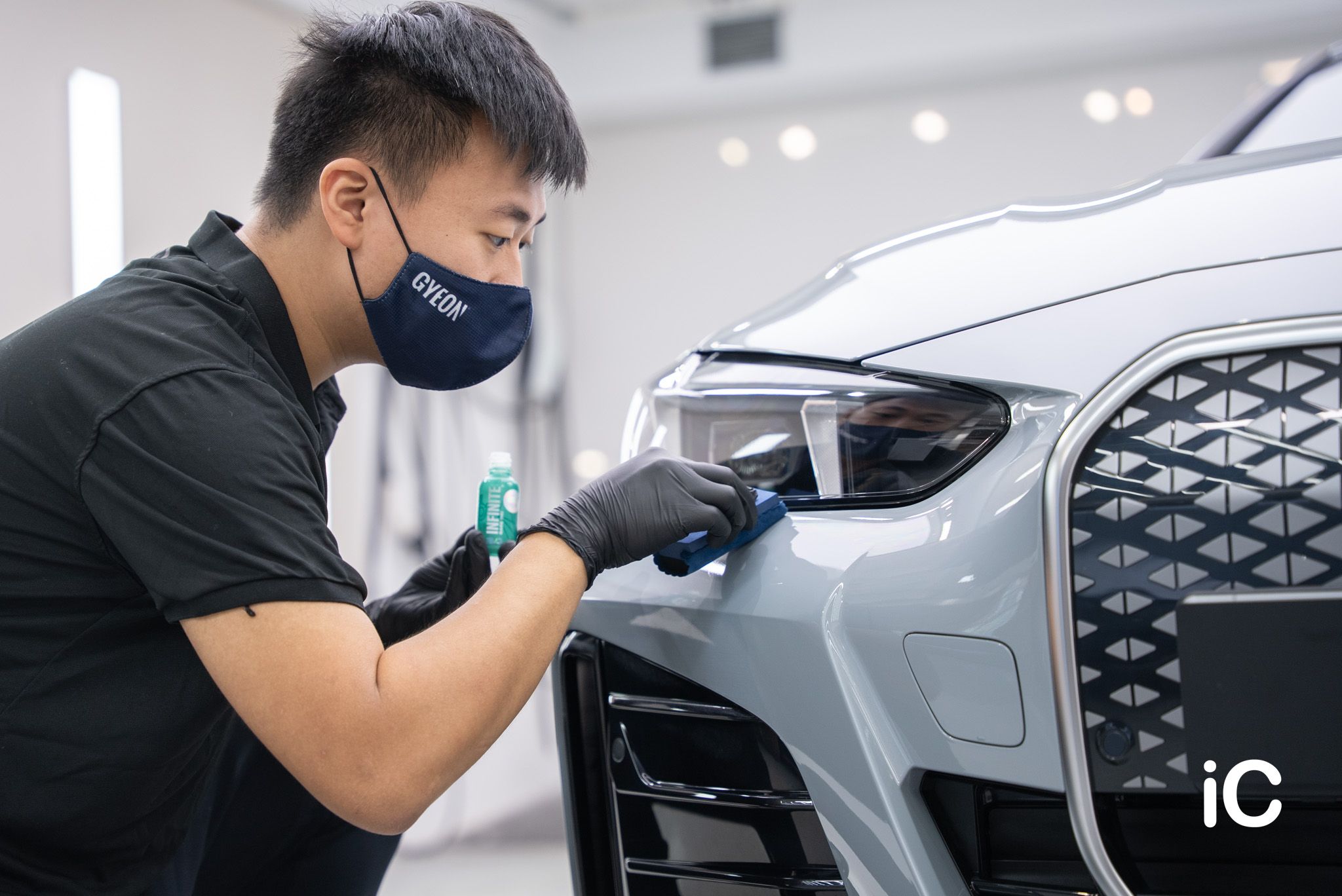 BMW i4 鍍膜 施工作品