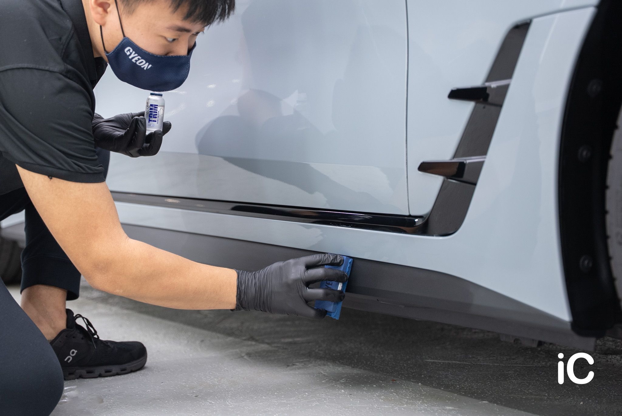 BMW i4 鍍膜 施工作品