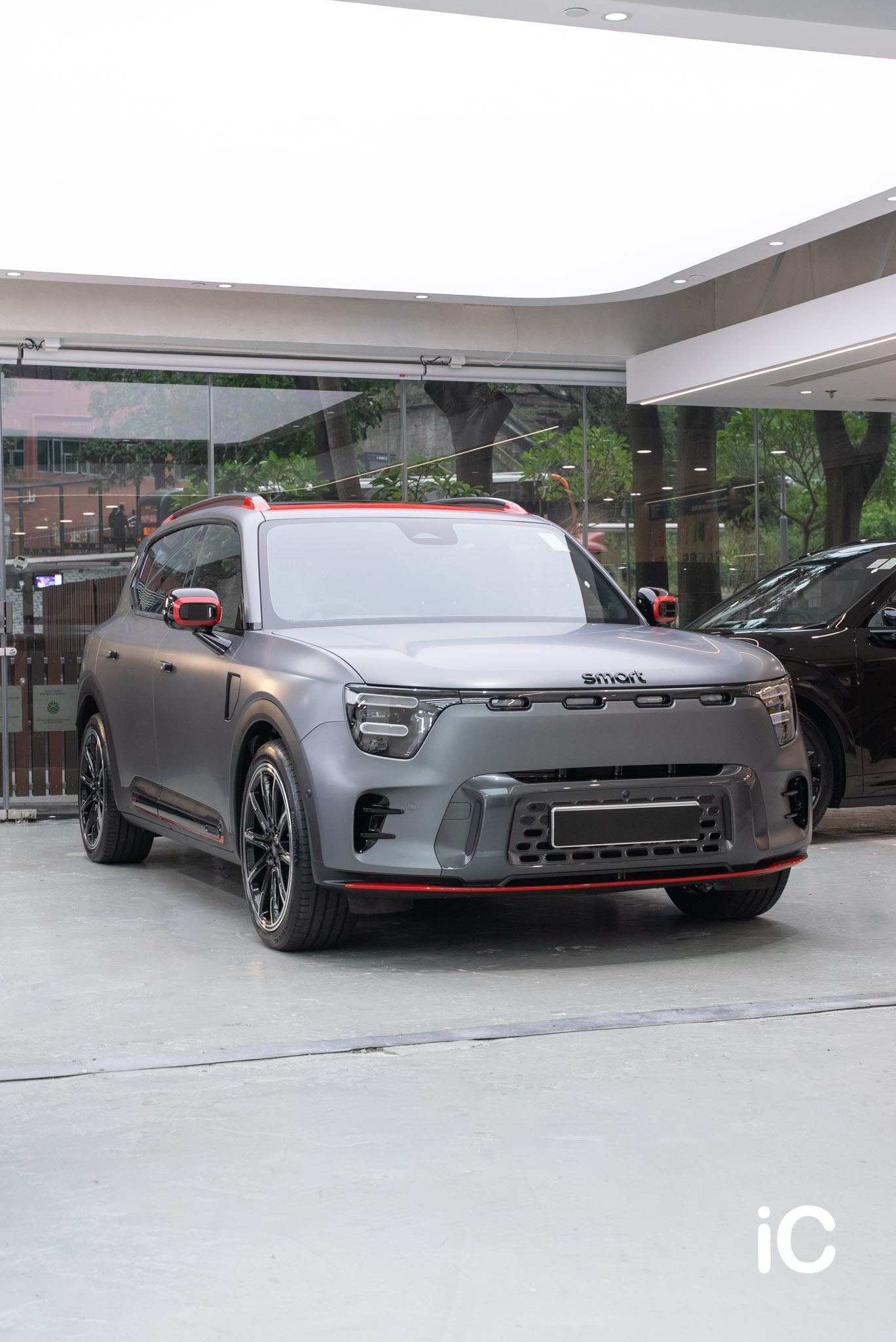 smart #5 BRABUS 透明 PPF 施工作品