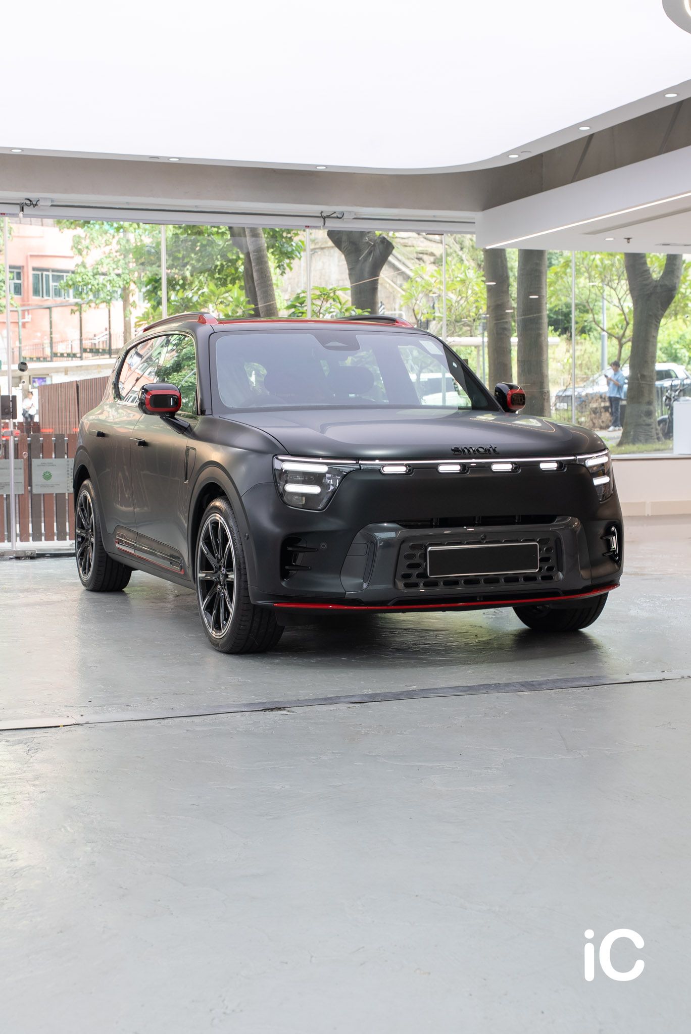 smart #5 BRABUS 透明 PPF 施工作品