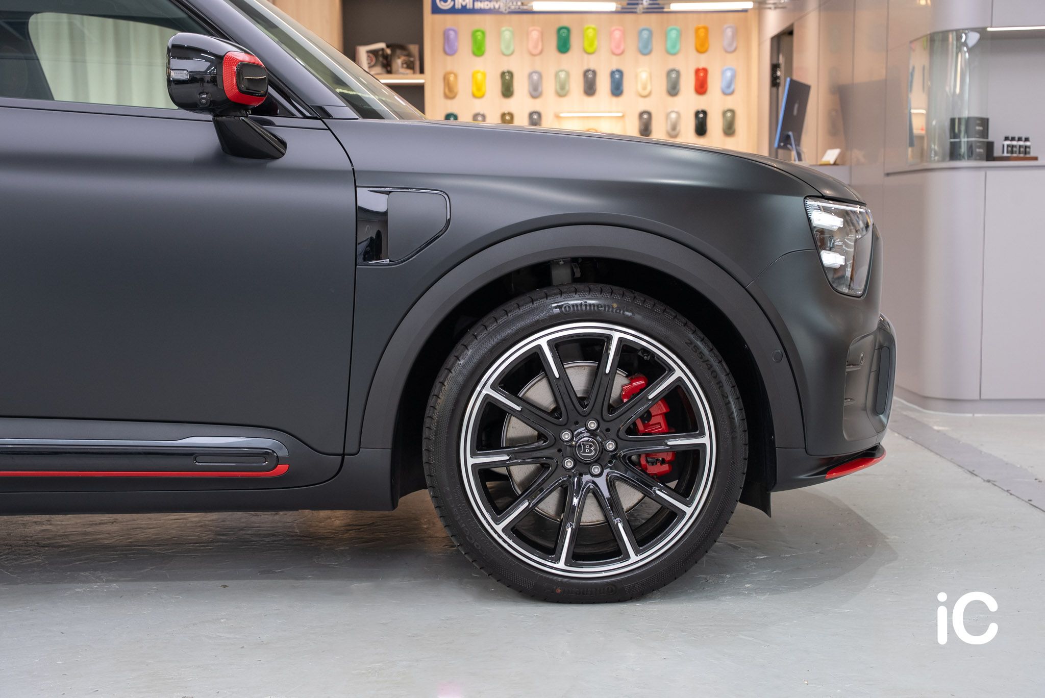 smart #5 BRABUS 透明 PPF 施工作品