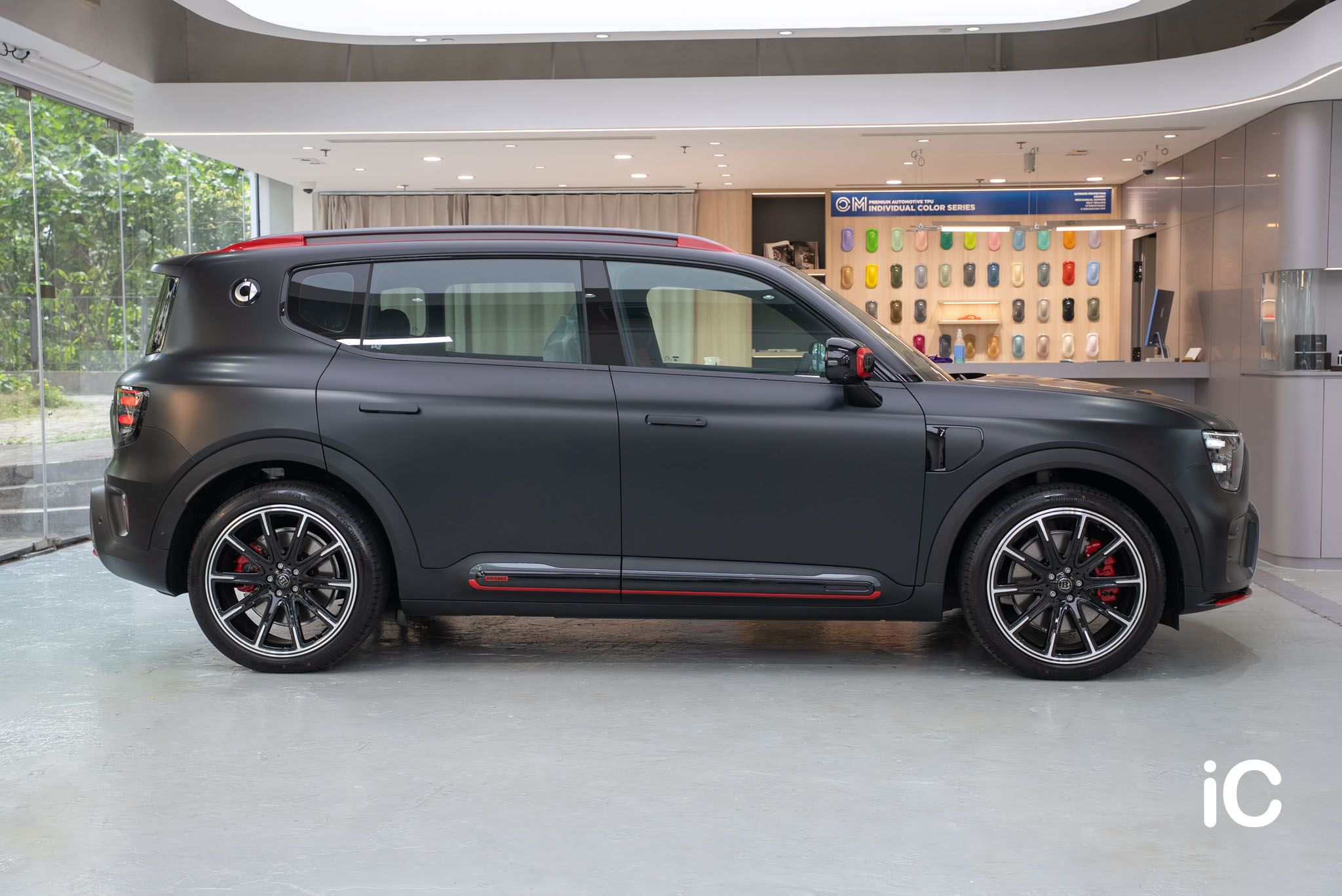 smart #5 BRABUS 透明 PPF 施工作品