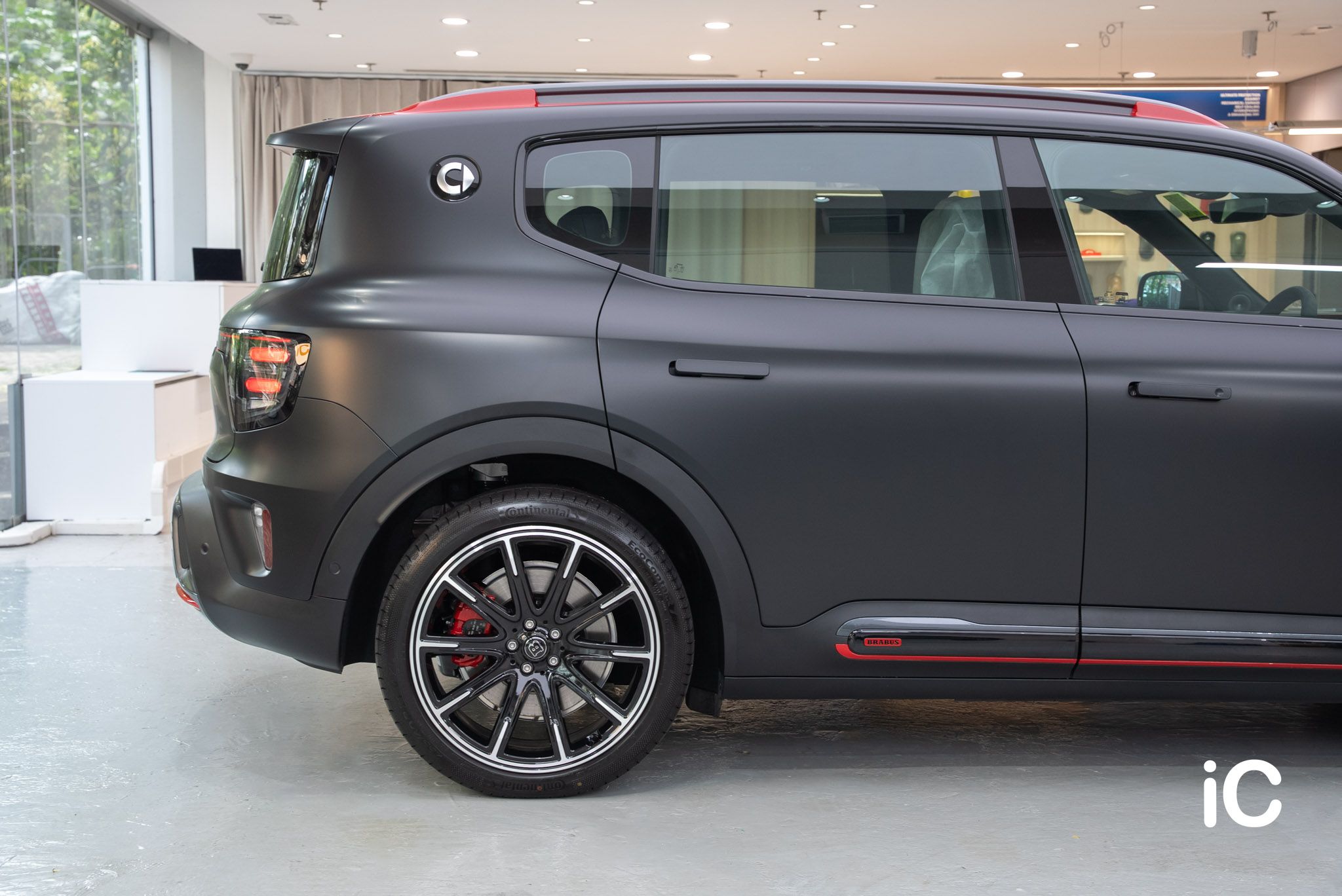 smart #5 BRABUS 透明 PPF 施工作品