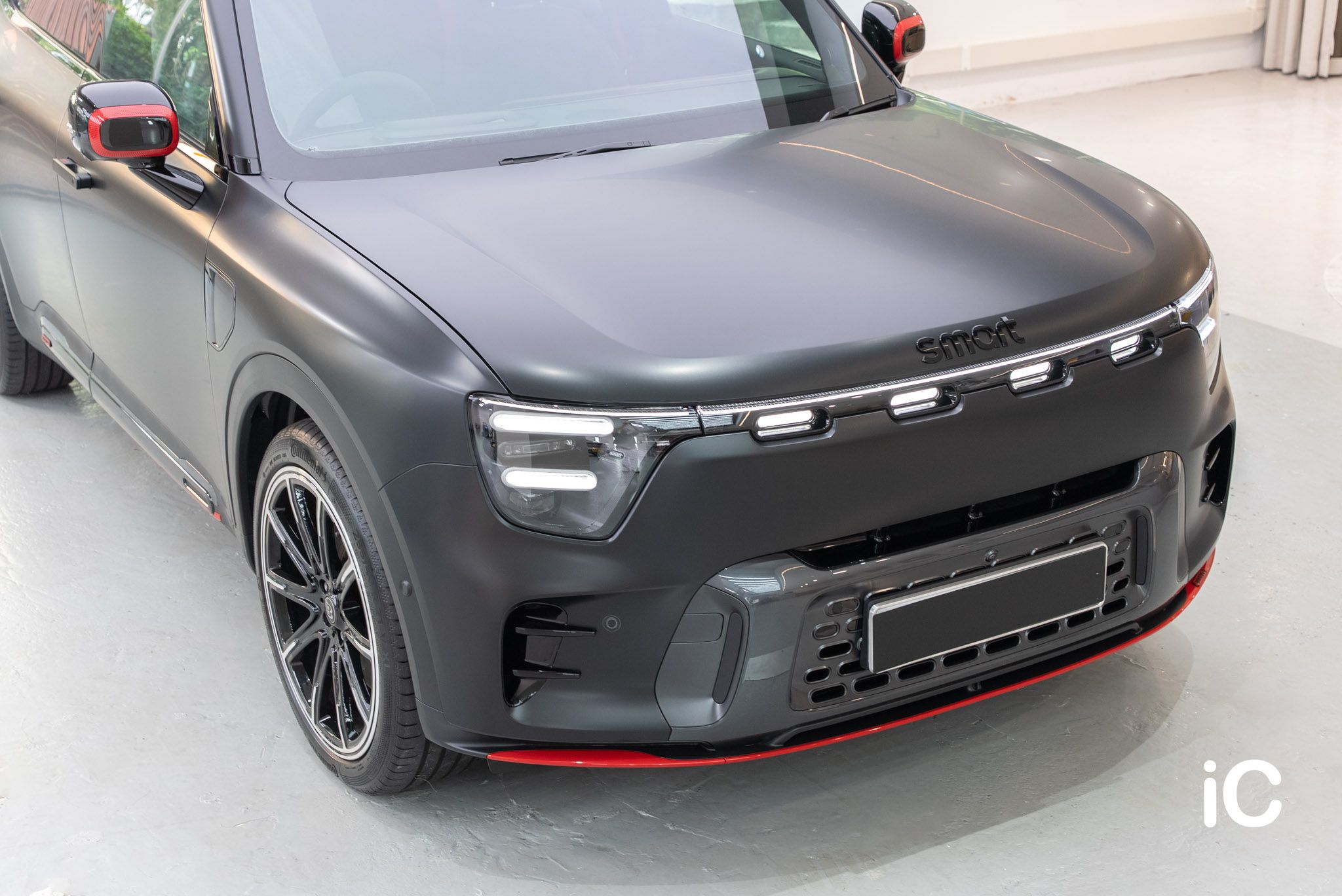 smart #5 BRABUS 透明 PPF 施工作品