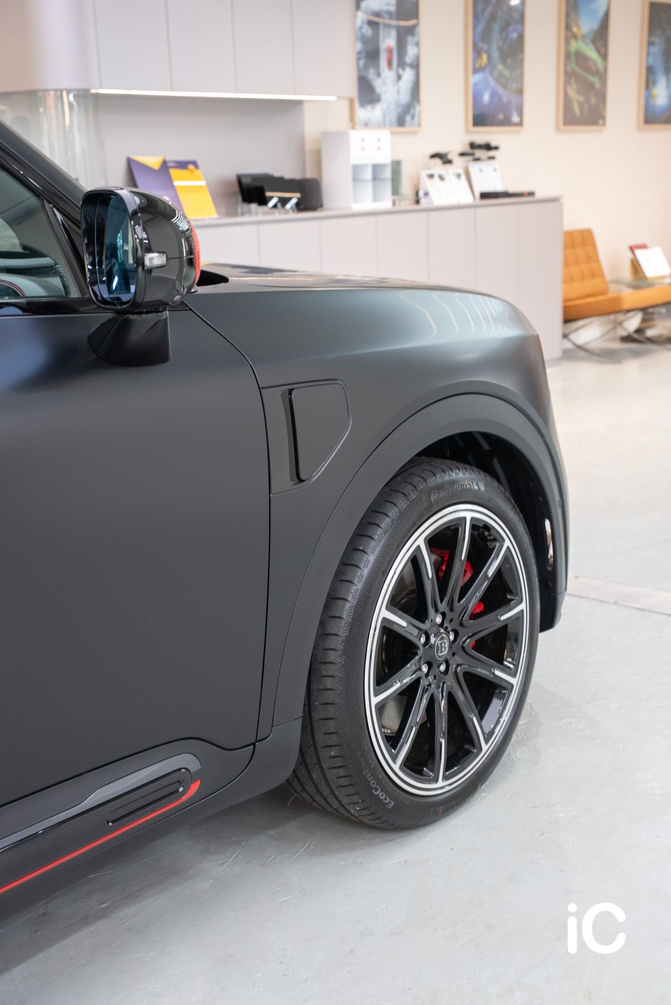 smart #5 BRABUS 透明 PPF 施工作品