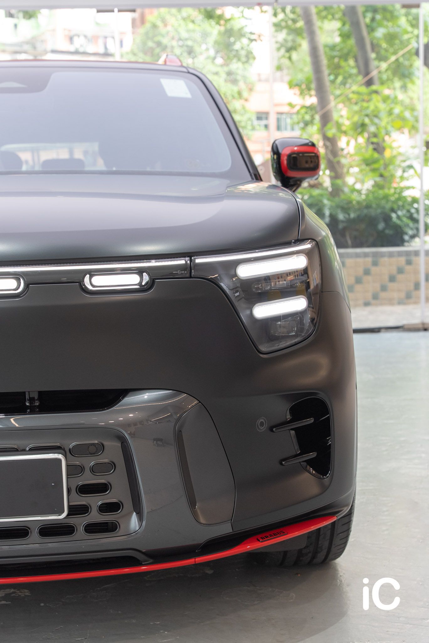 smart #5 BRABUS 透明 PPF 施工作品