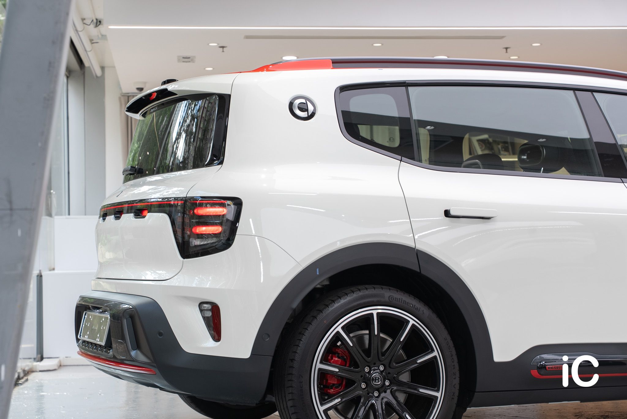 smart #5 BRABUS 透明 PPF 施工作品