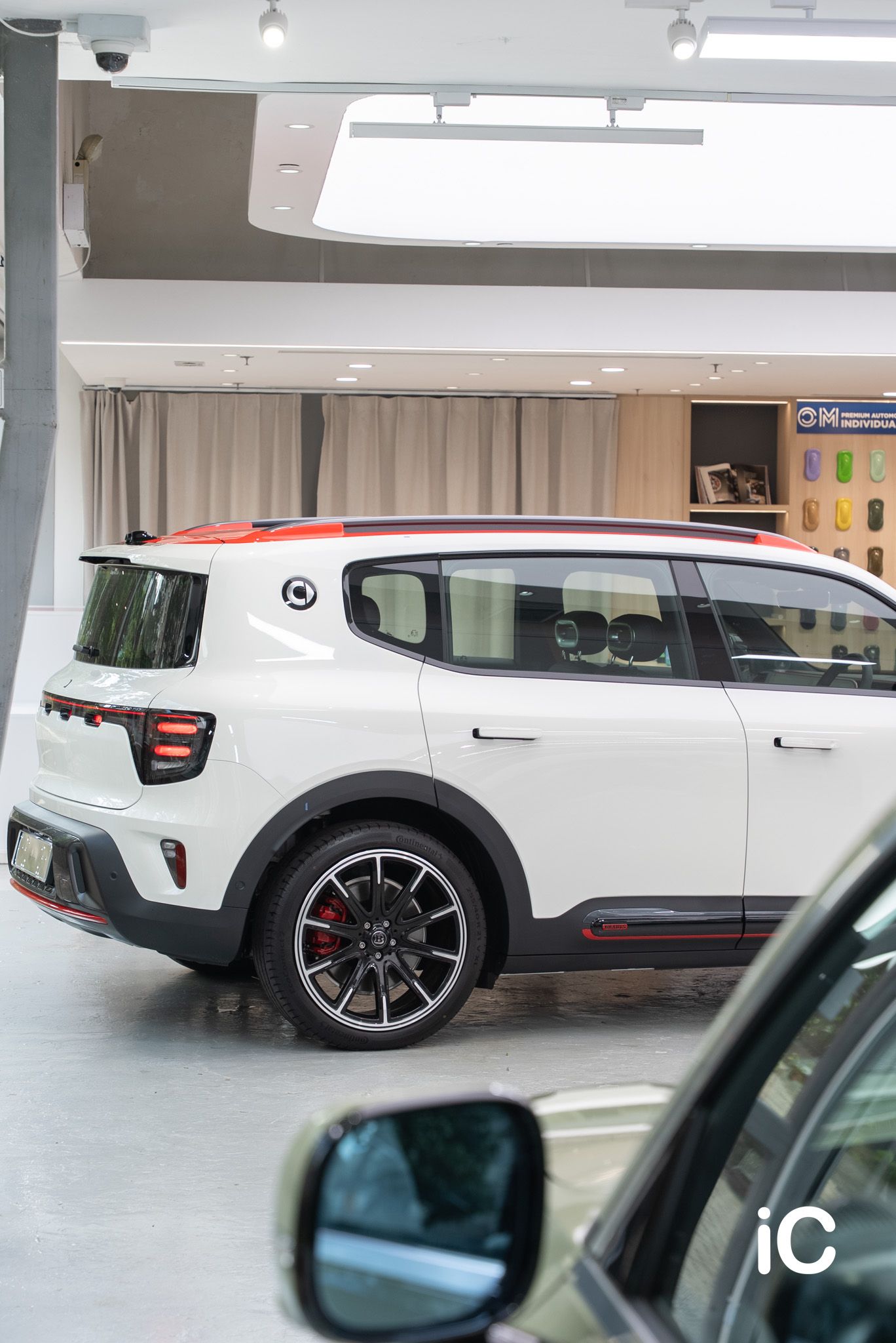smart #5 BRABUS 透明 PPF 施工作品