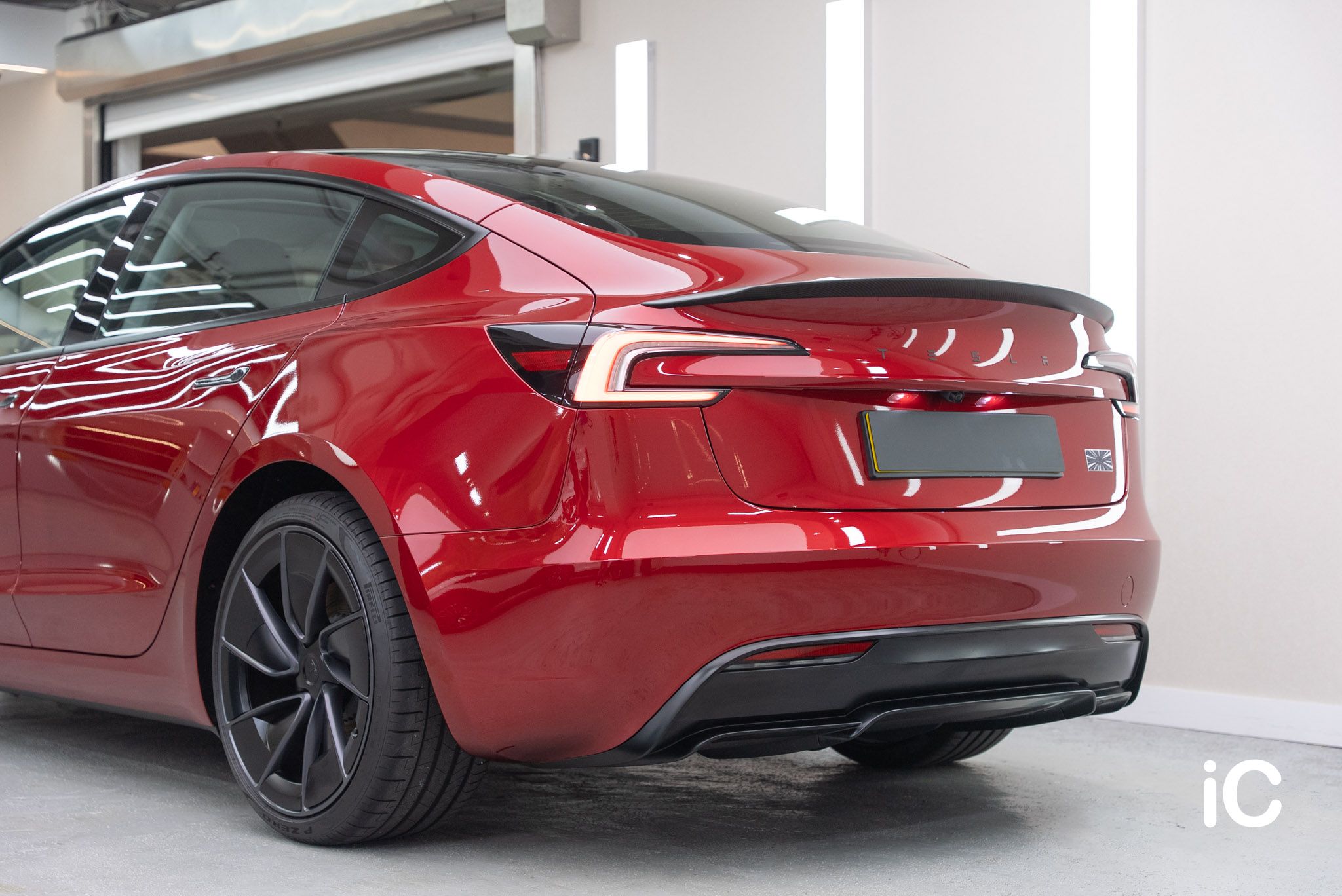 Tesla Model 3 鍍膜 施工作品