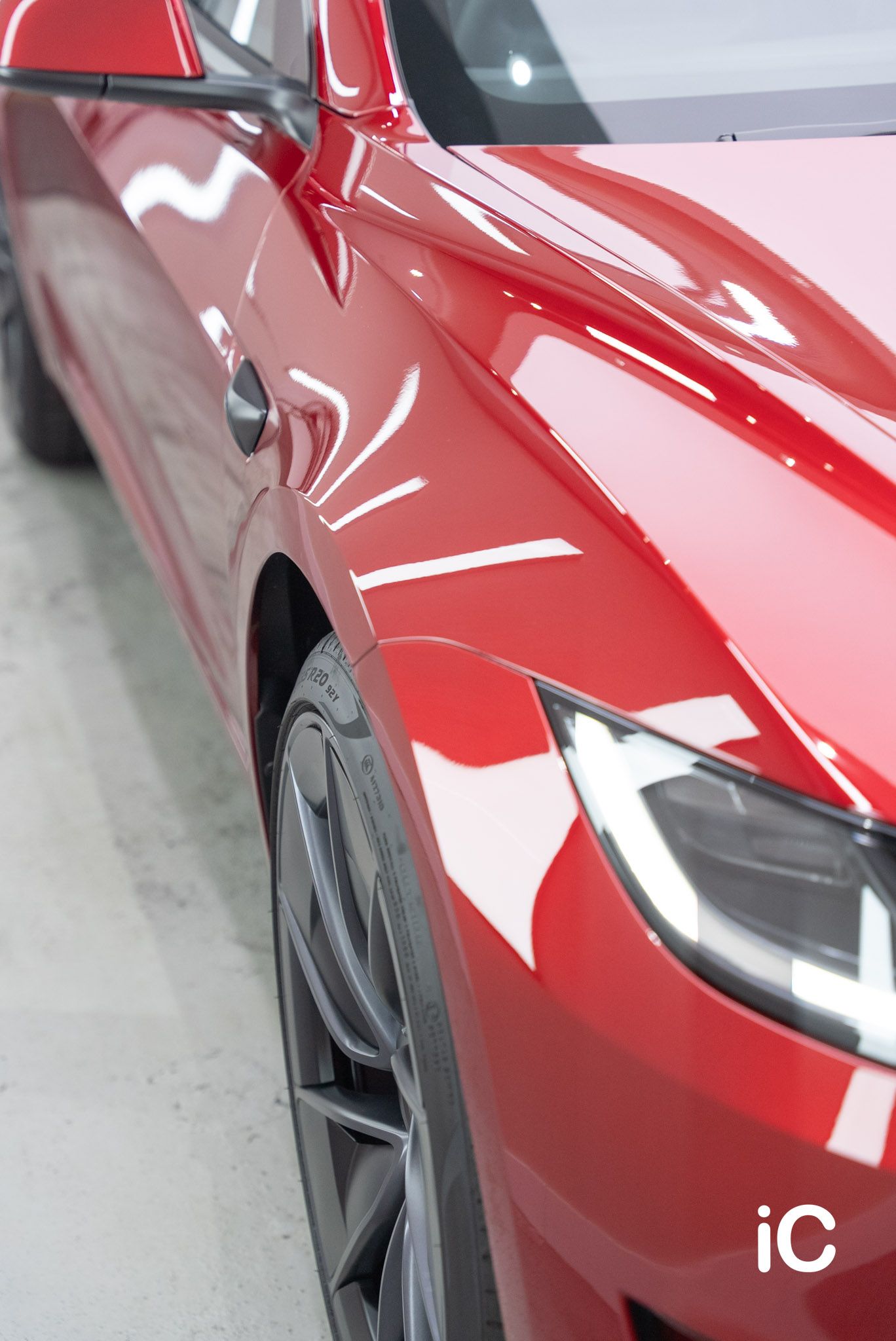 Tesla Model 3 鍍膜 施工作品