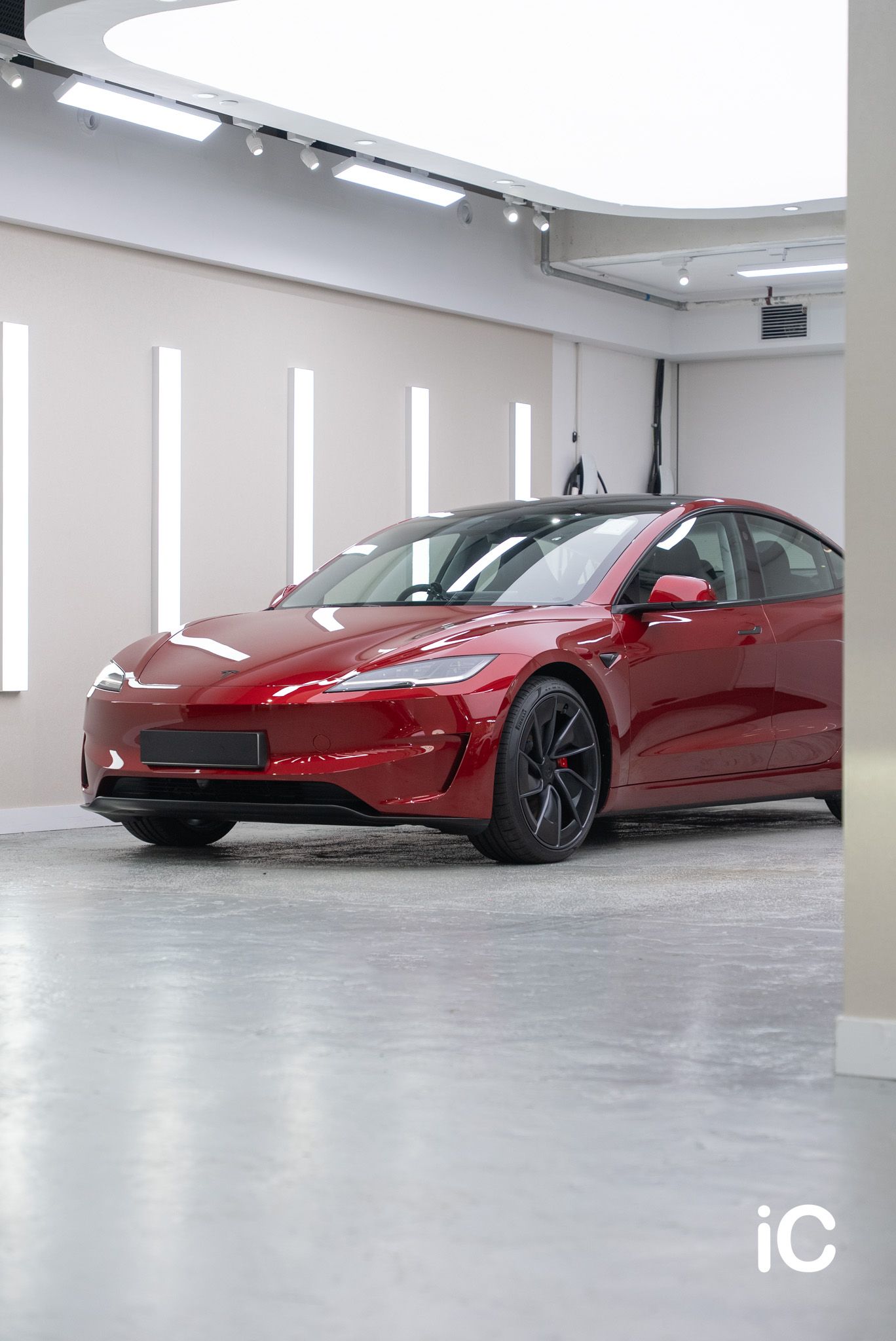 Tesla Model 3 鍍膜 施工作品