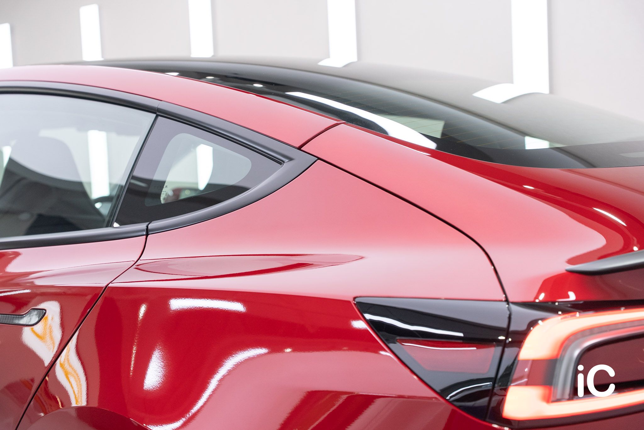 Tesla Model 3 鍍膜 施工作品