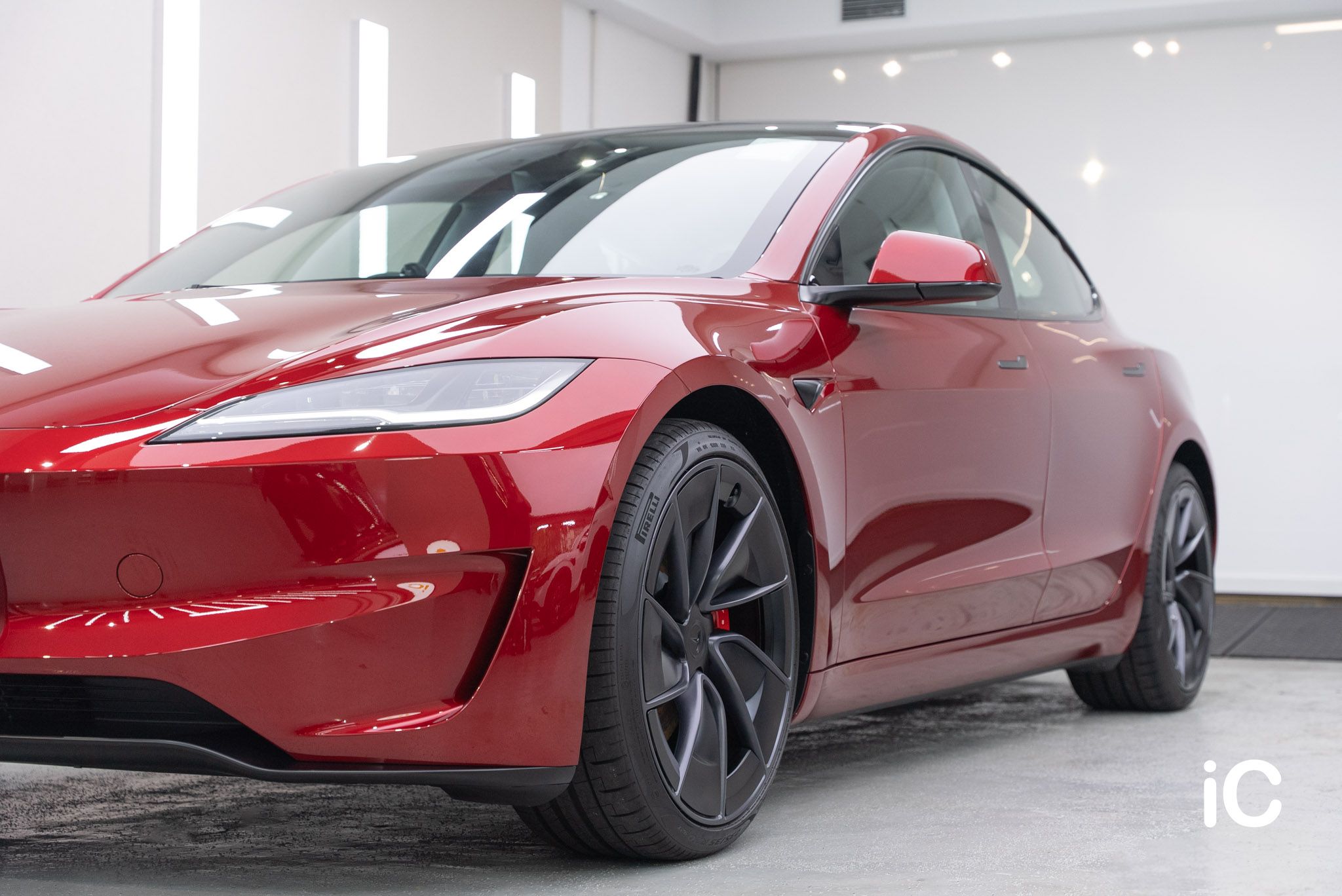 Tesla Model 3 鍍膜 施工作品