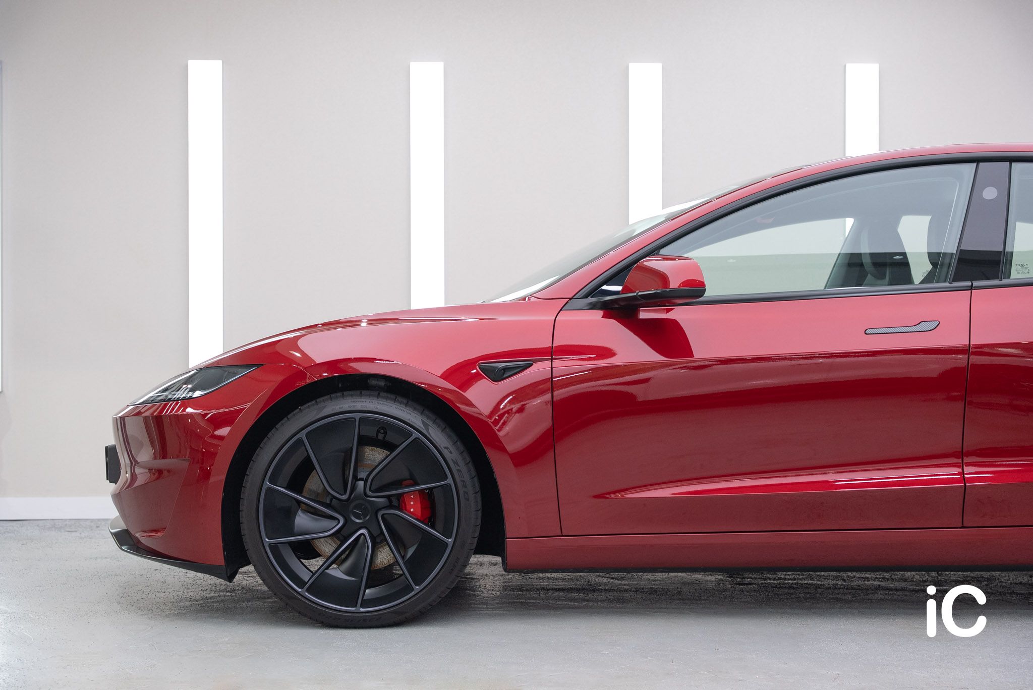 Tesla Model 3 鍍膜 施工作品