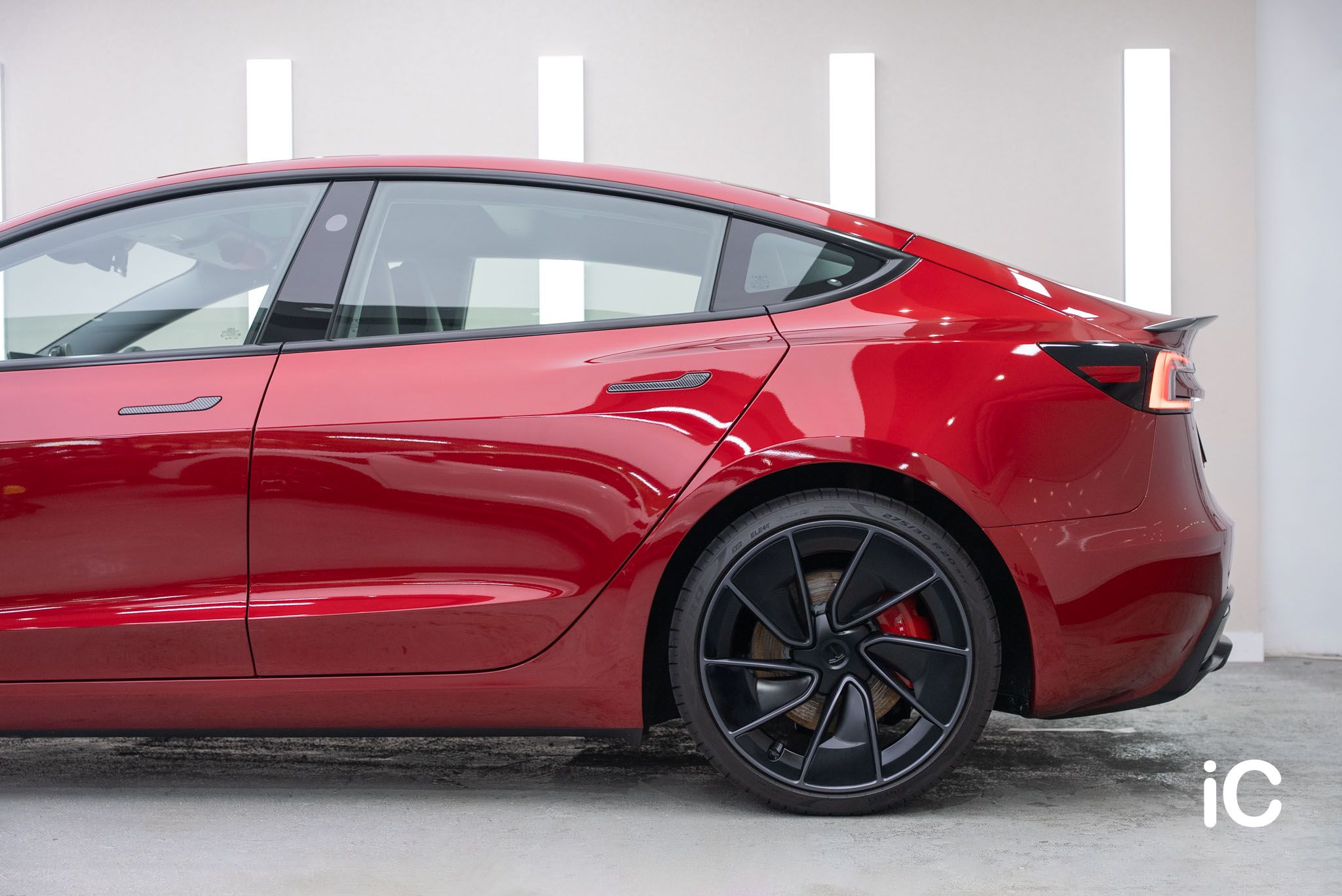 Tesla Model 3 鍍膜 施工作品