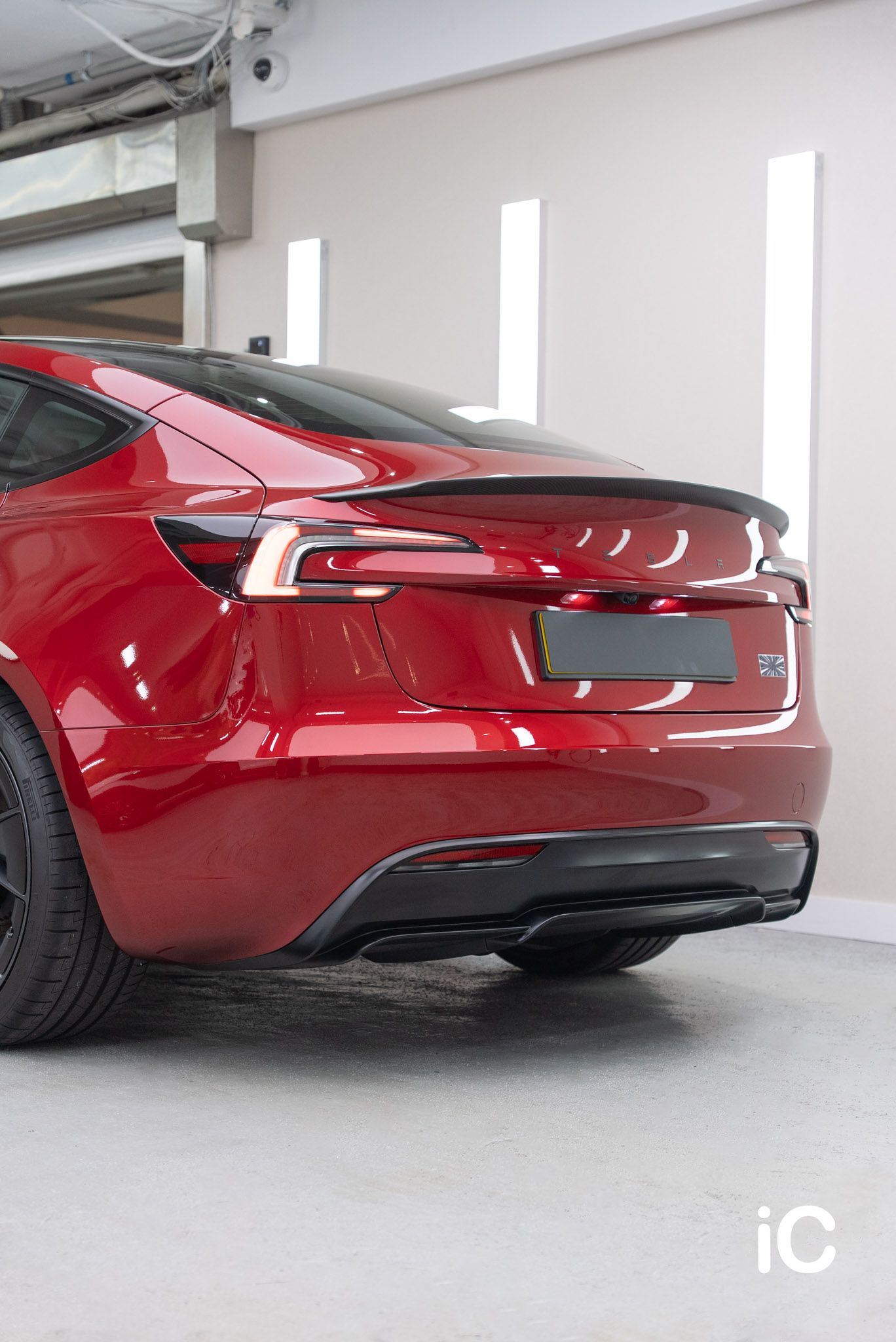 Tesla Model 3 鍍膜 施工作品