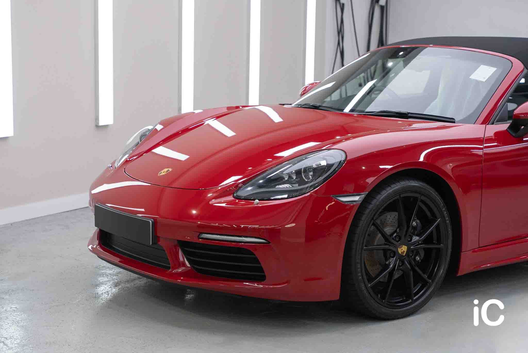 Porsche 718 Boxster 鍍膜 施工作品