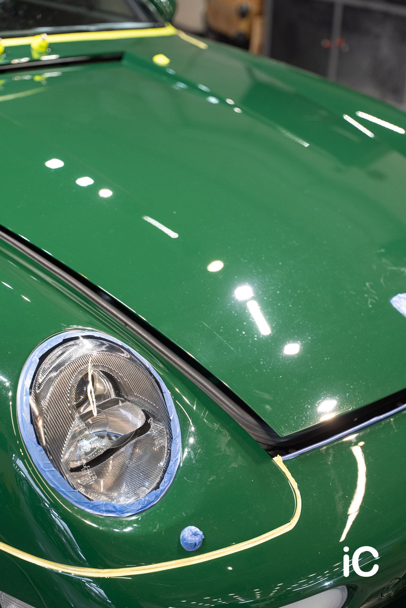 Porsche 911 鍍膜 施工作品