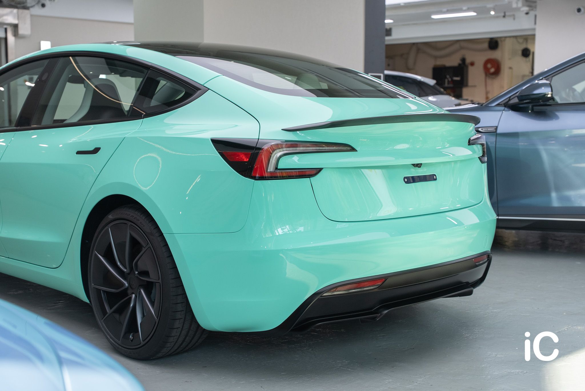 Tesla Model 3 Performance 轉色 PPF 施工作品