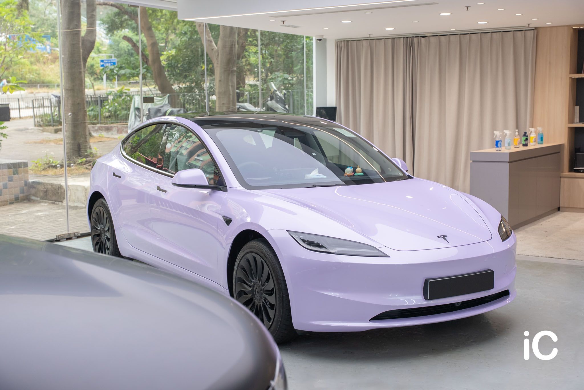Tesla Model 3 轉色 PPF 施工作品