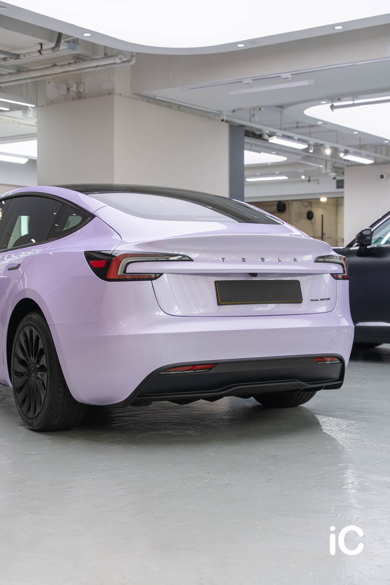Tesla Model 3 轉色 PPF 施工作品