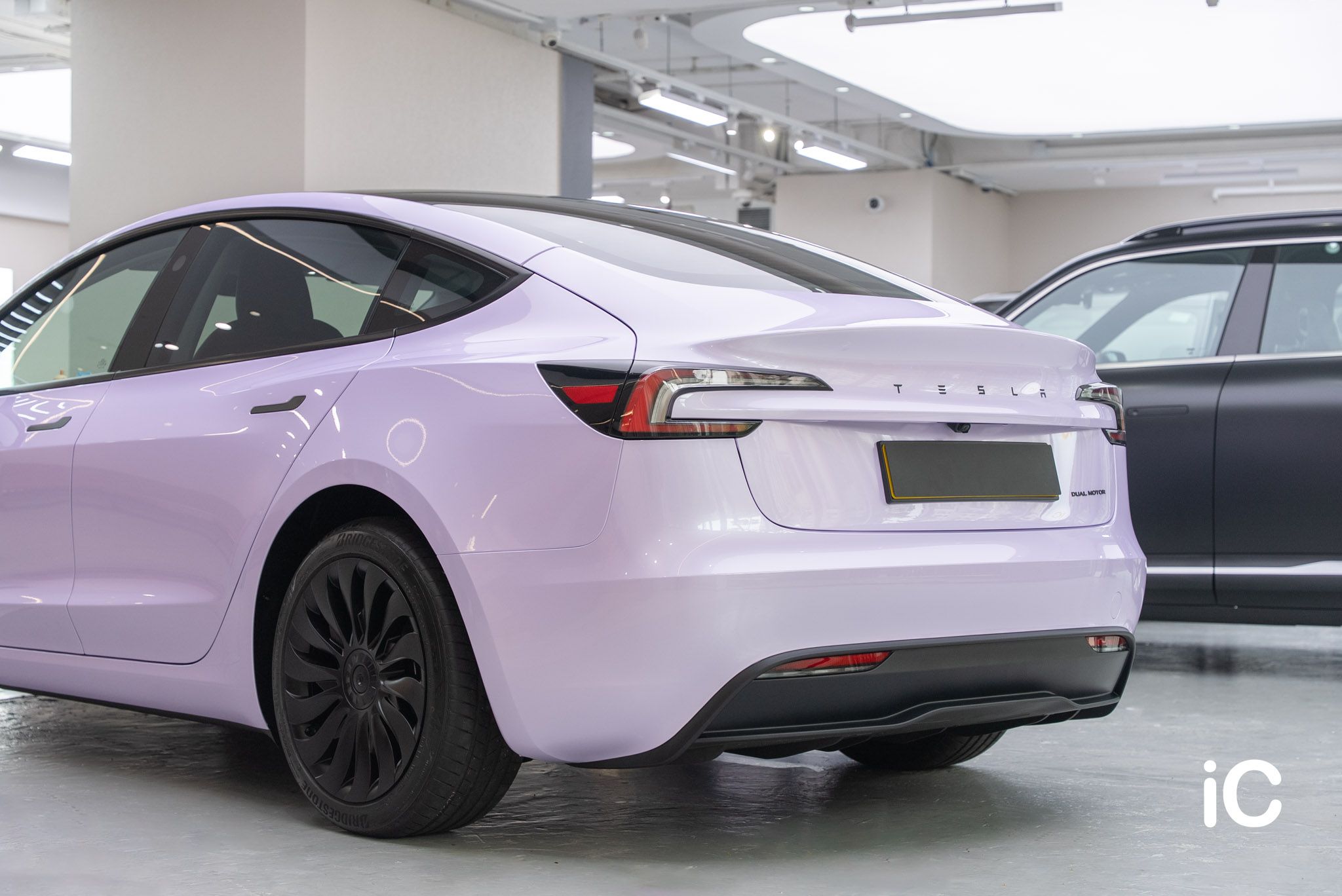 Tesla Model 3 轉色 PPF 施工作品