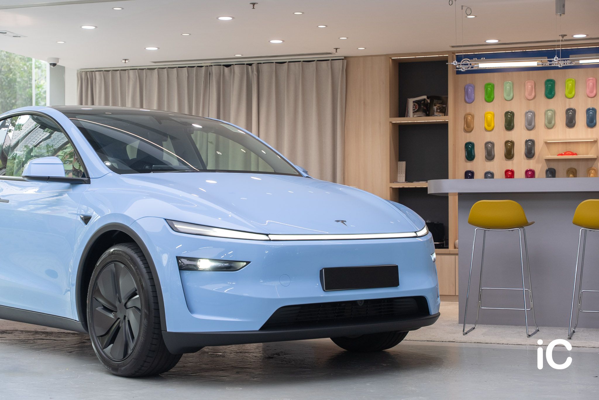 Tesla Model Y 轉色 PPF 施工作品