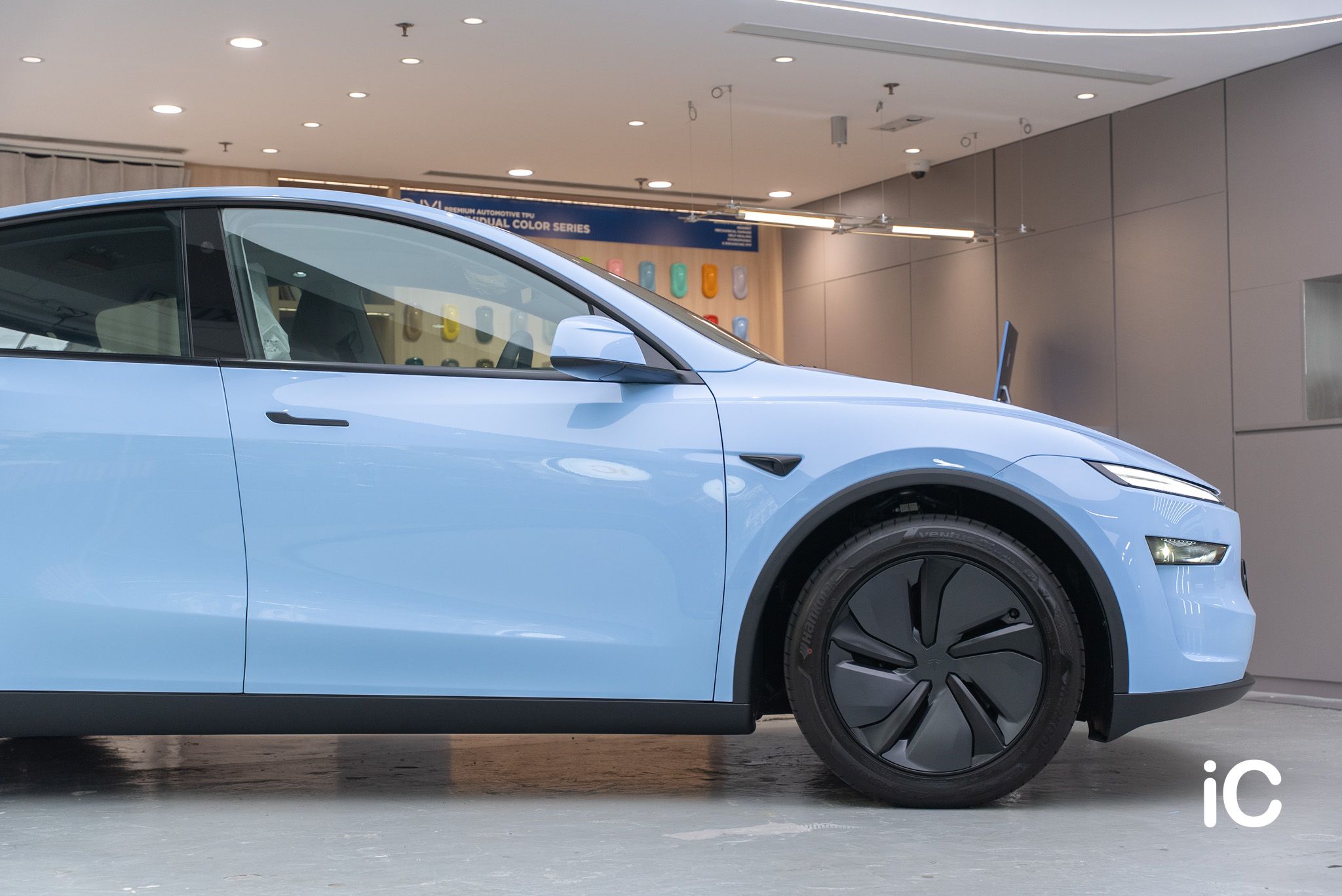 Tesla Model Y 轉色 PPF 施工作品