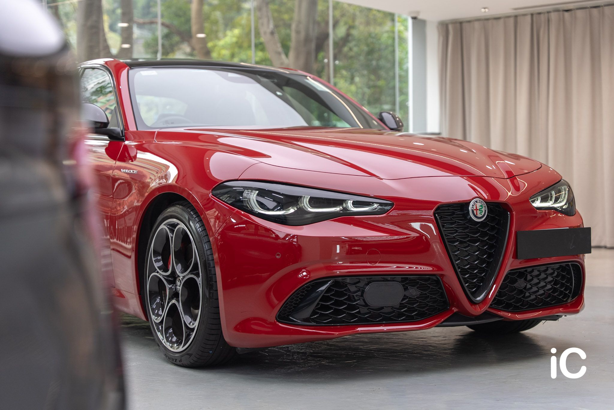 Alfa Romeo Giulia 透明 PPF 施工作品