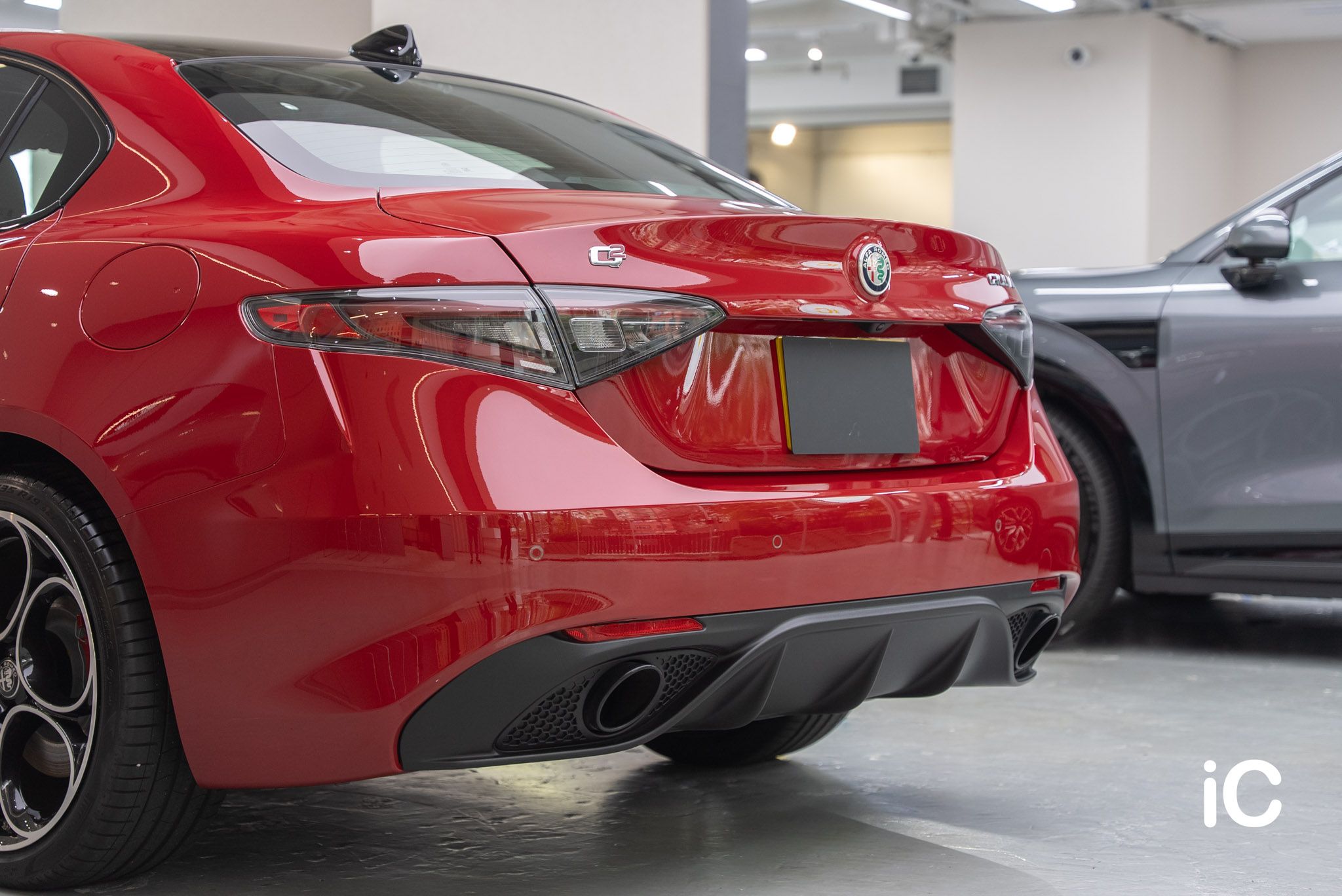 Alfa Romeo Giulia 透明 PPF 施工作品