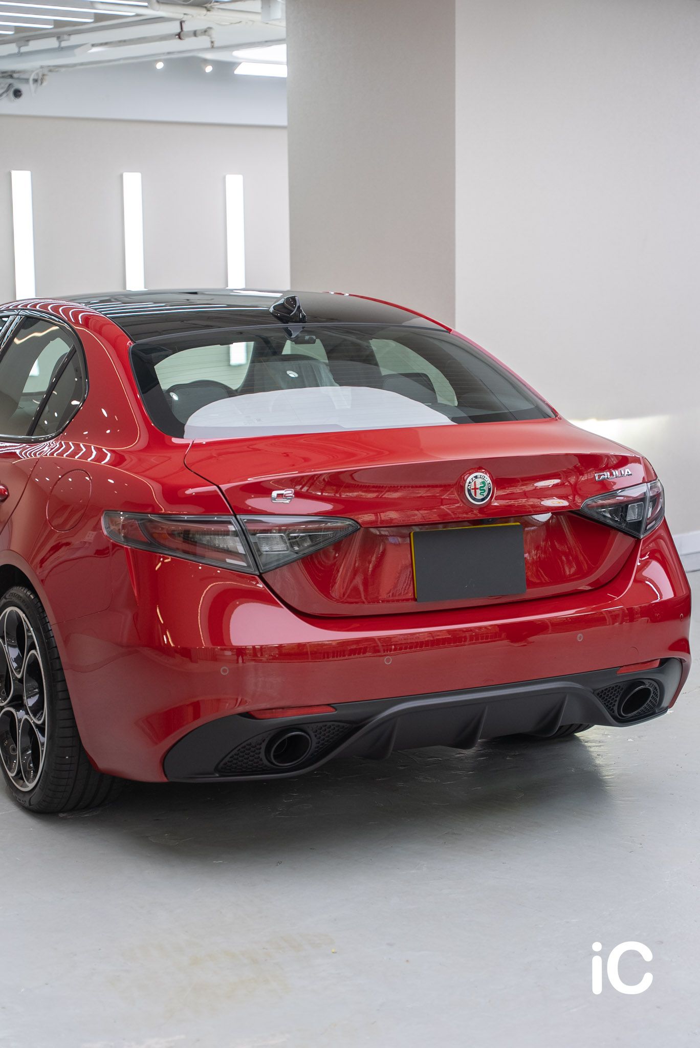Alfa Romeo Giulia 透明 PPF 施工作品