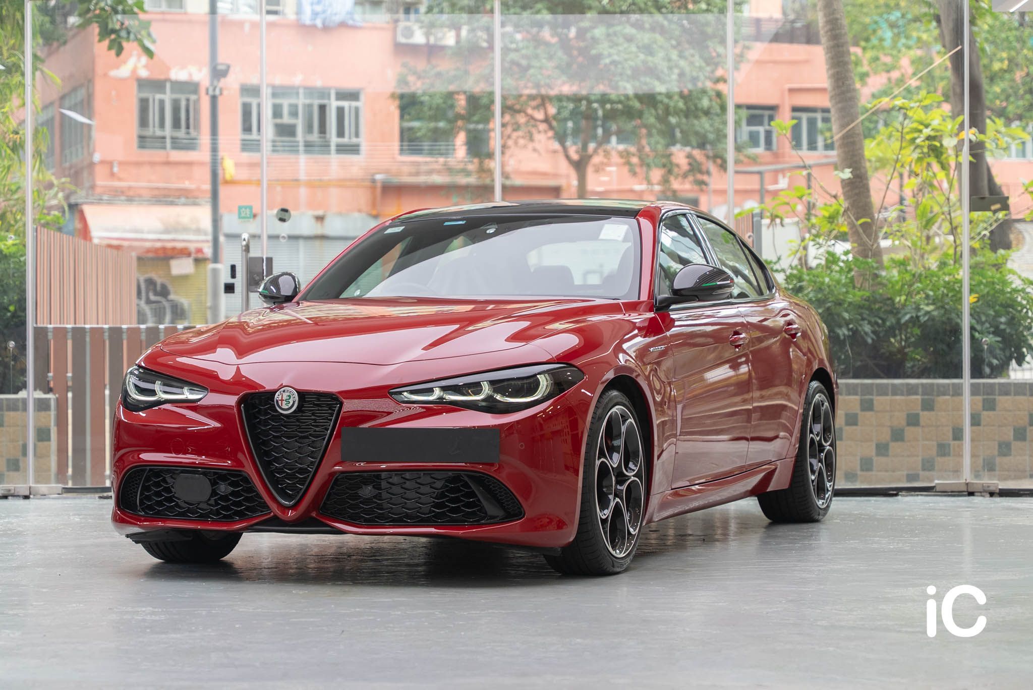 Alfa Romeo Giulia 透明 PPF 施工作品