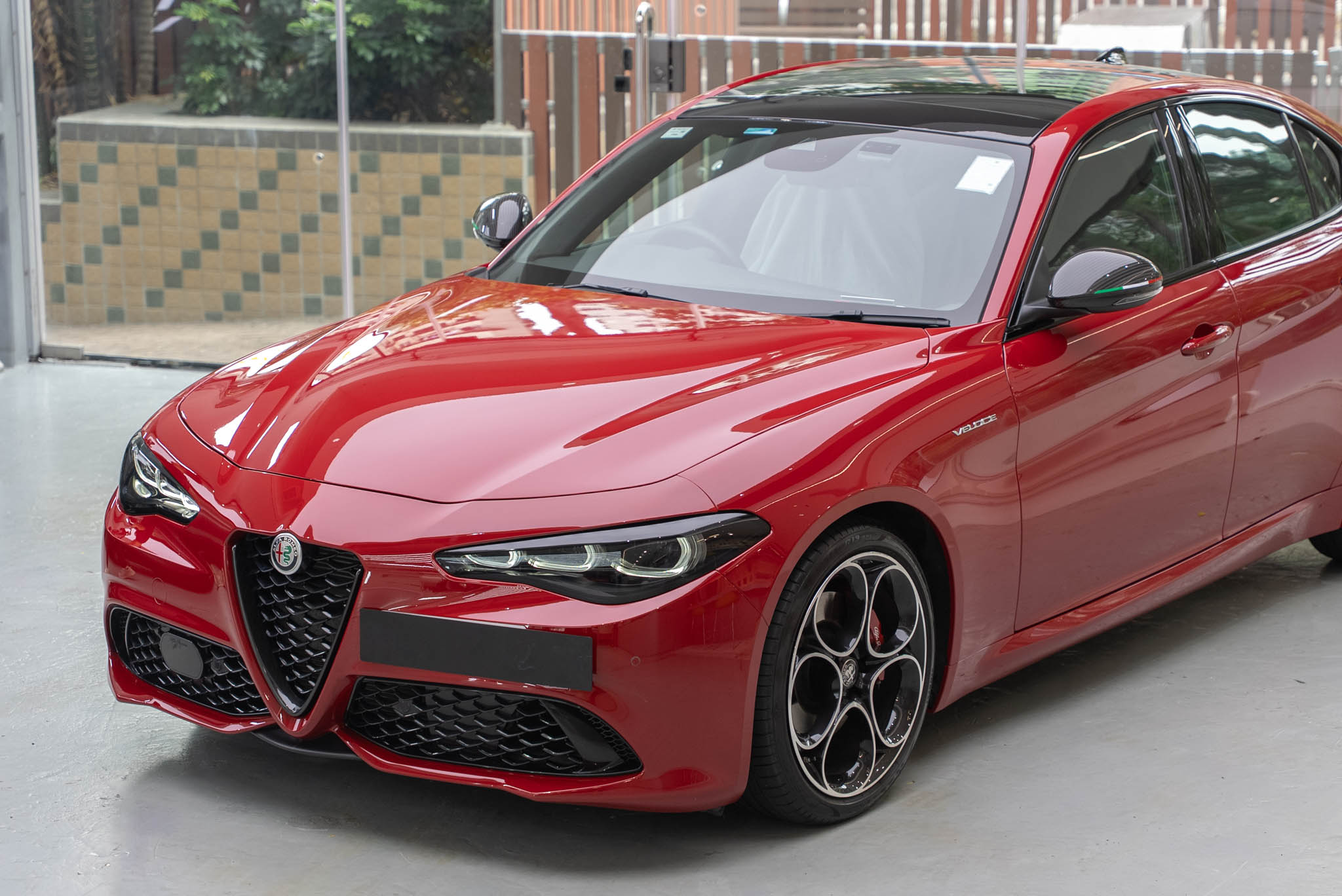 Alfa Romeo Giulia 透明 PPF 施工作品