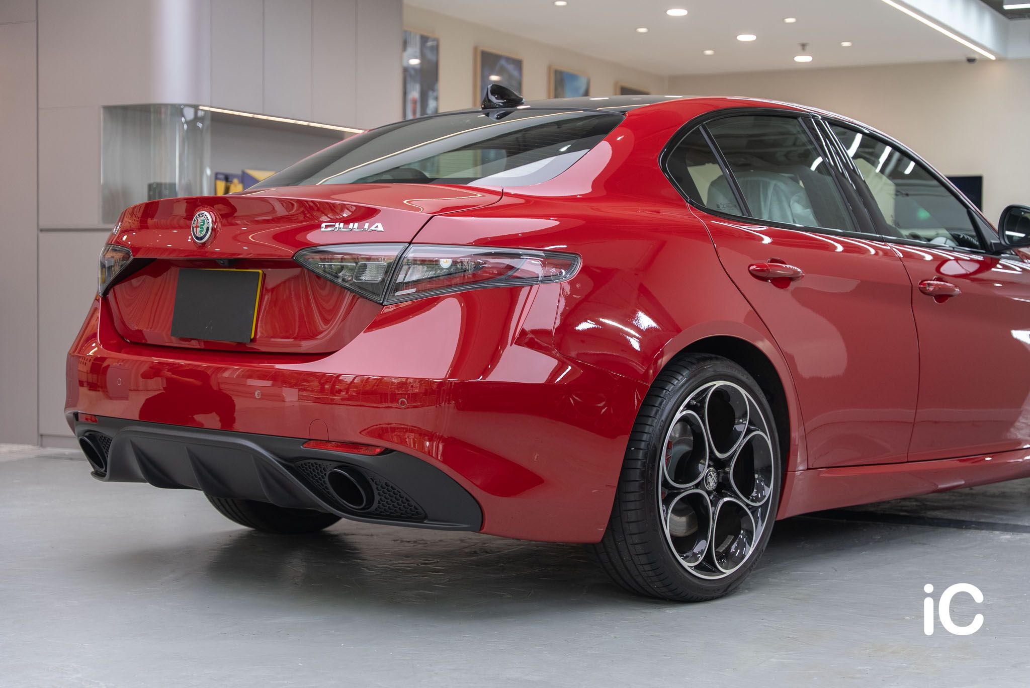 Alfa Romeo Giulia 透明 PPF 施工作品