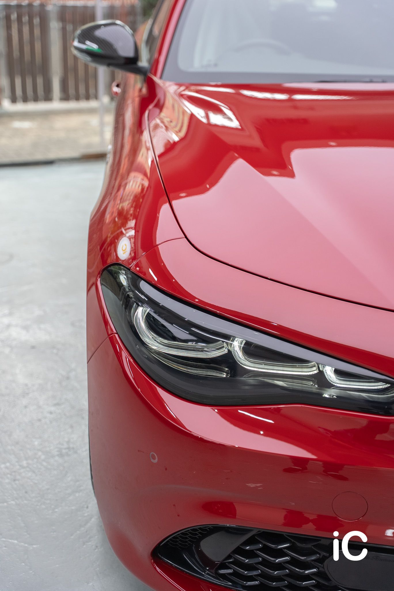 Alfa Romeo Giulia 透明 PPF 施工作品