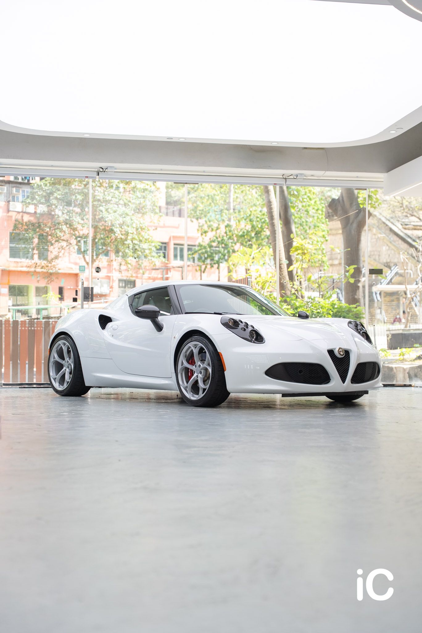 Alfa Romeo 4C 透明 PPF 施工作品