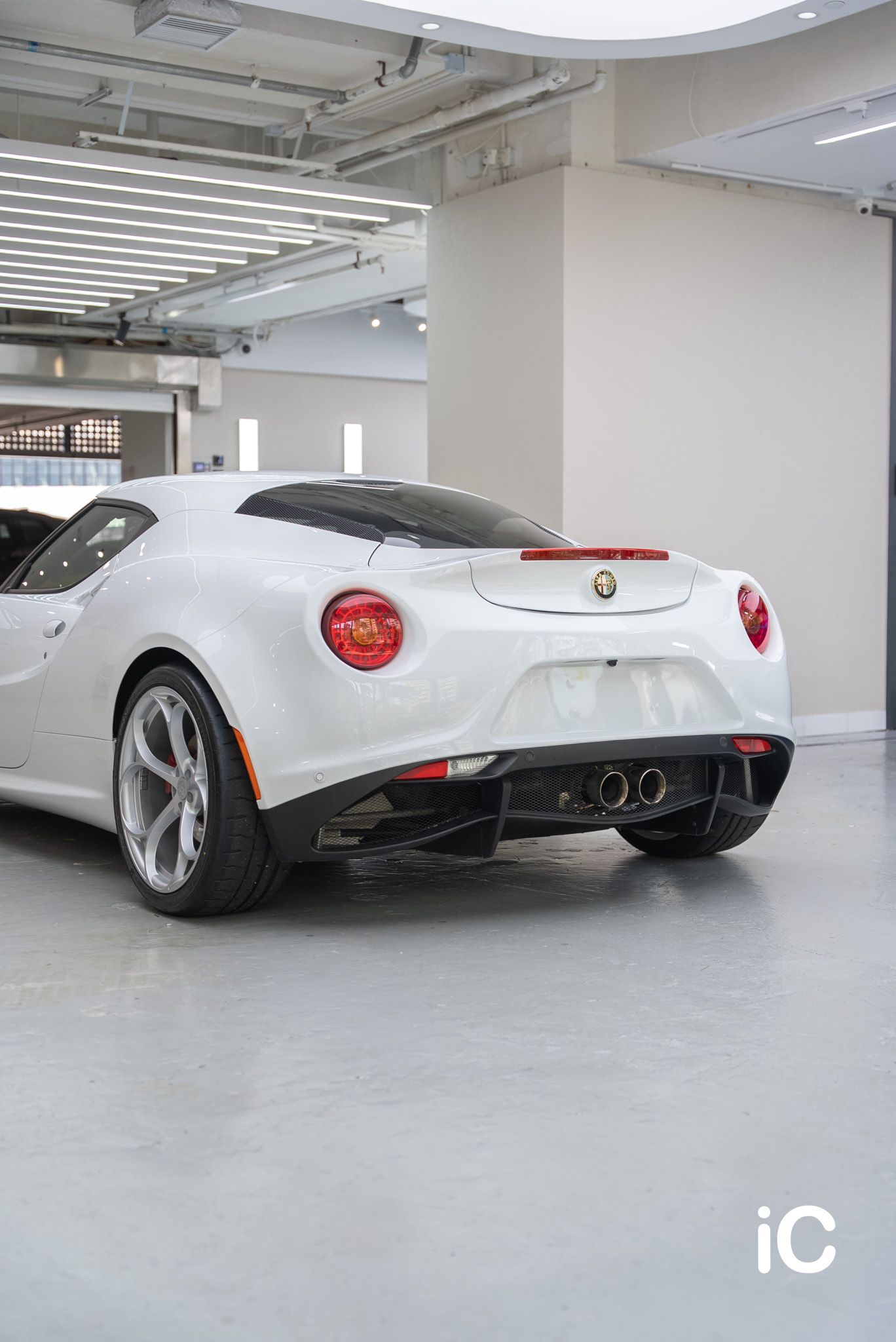 Alfa Romeo 4C 透明 PPF 施工作品