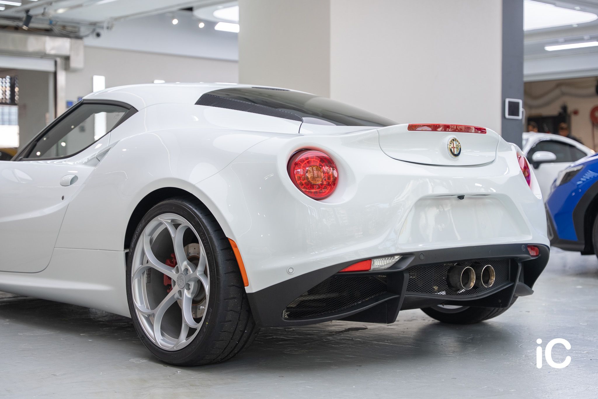 Alfa Romeo 4C 透明 PPF 施工作品