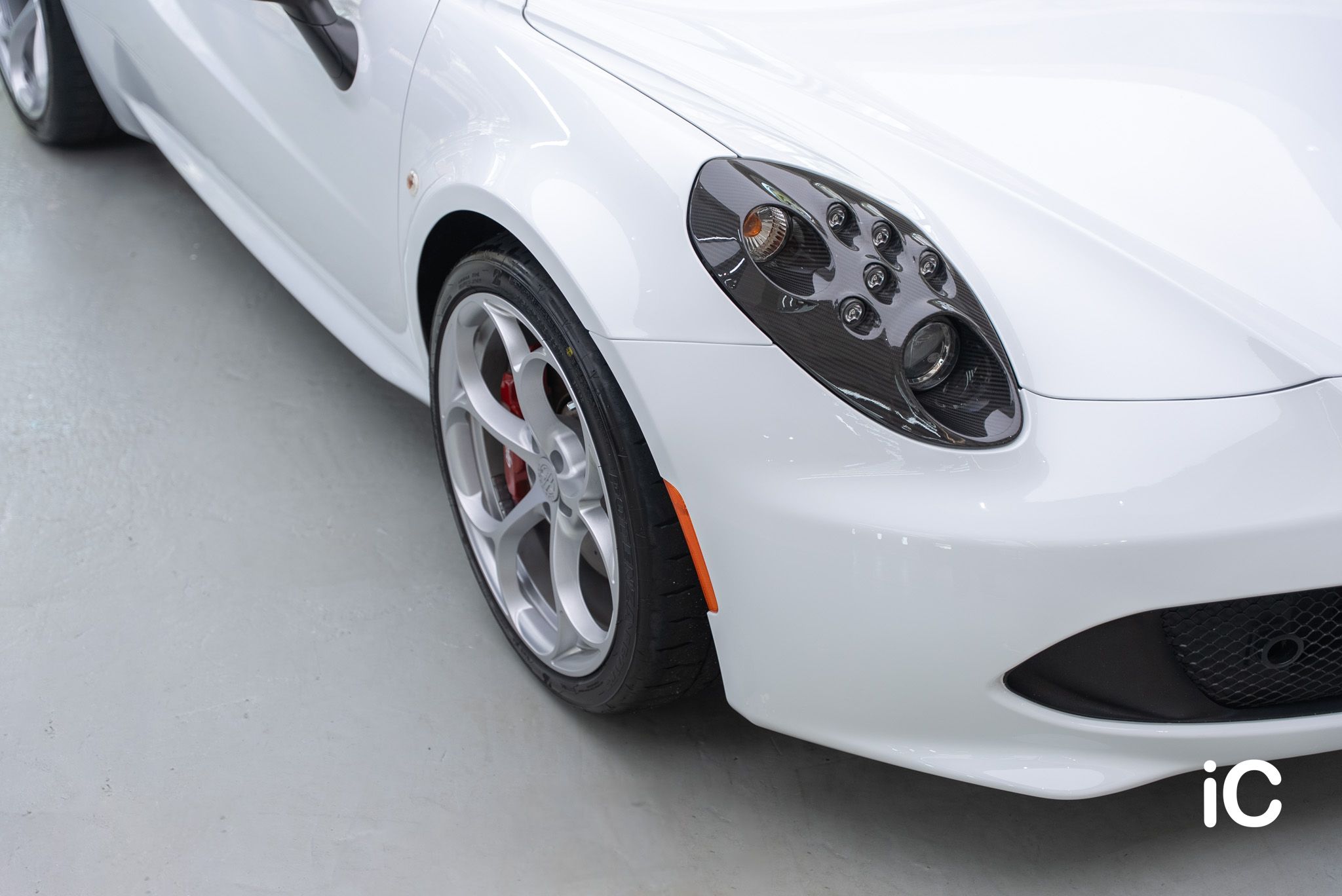 Alfa Romeo 4C 透明 PPF 施工作品