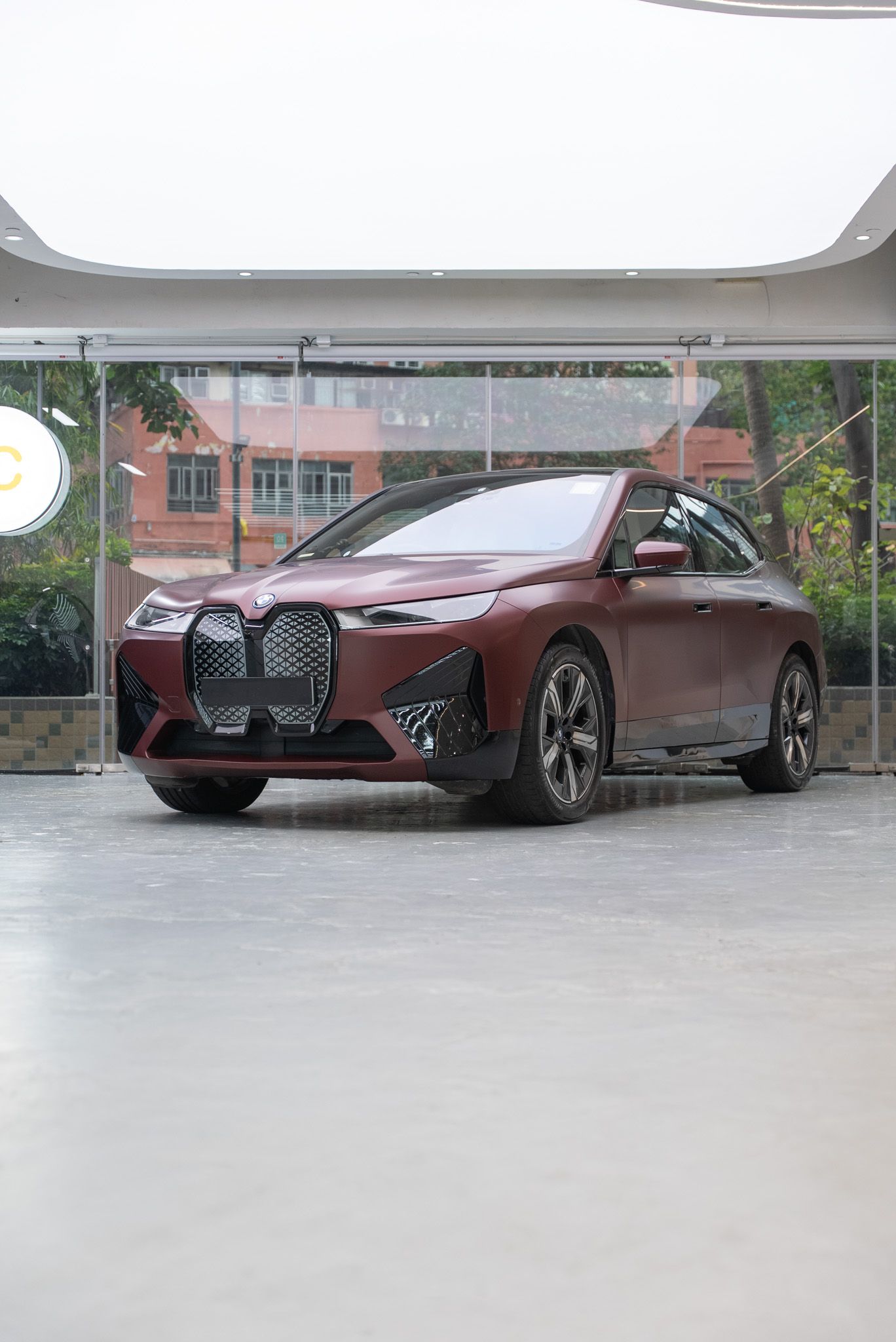 BMW iX 透明 PPF 施工作品
