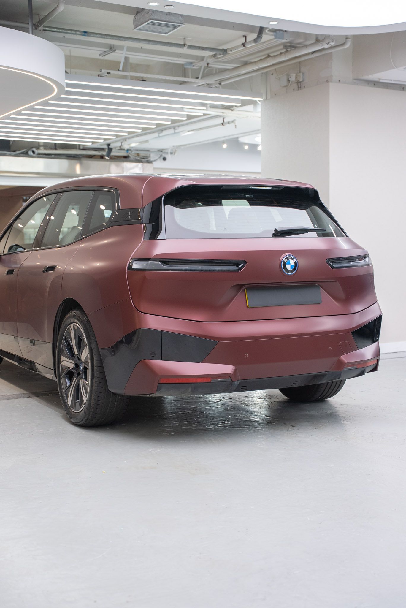 BMW iX 透明 PPF 施工作品