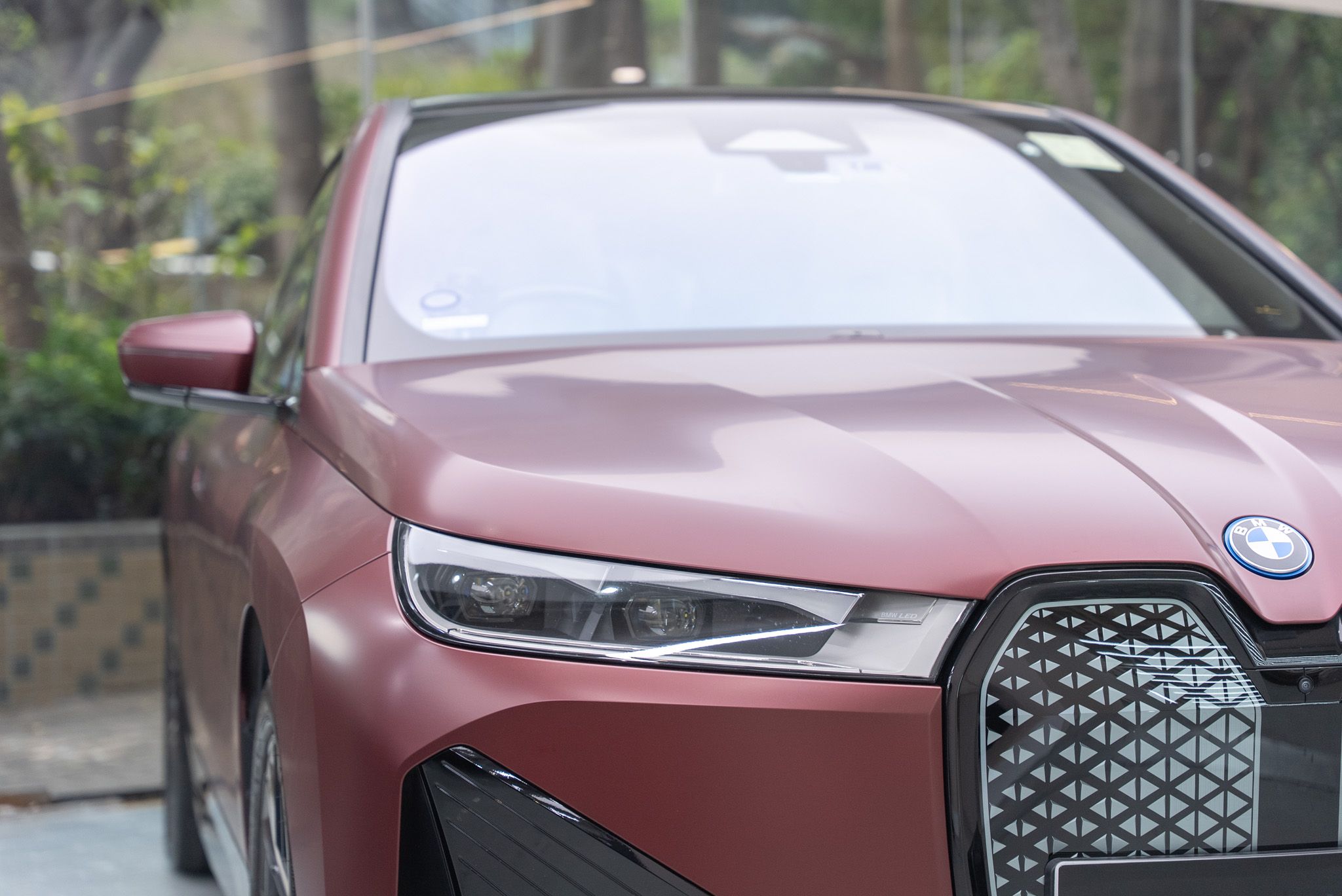 BMW iX 透明 PPF 施工作品