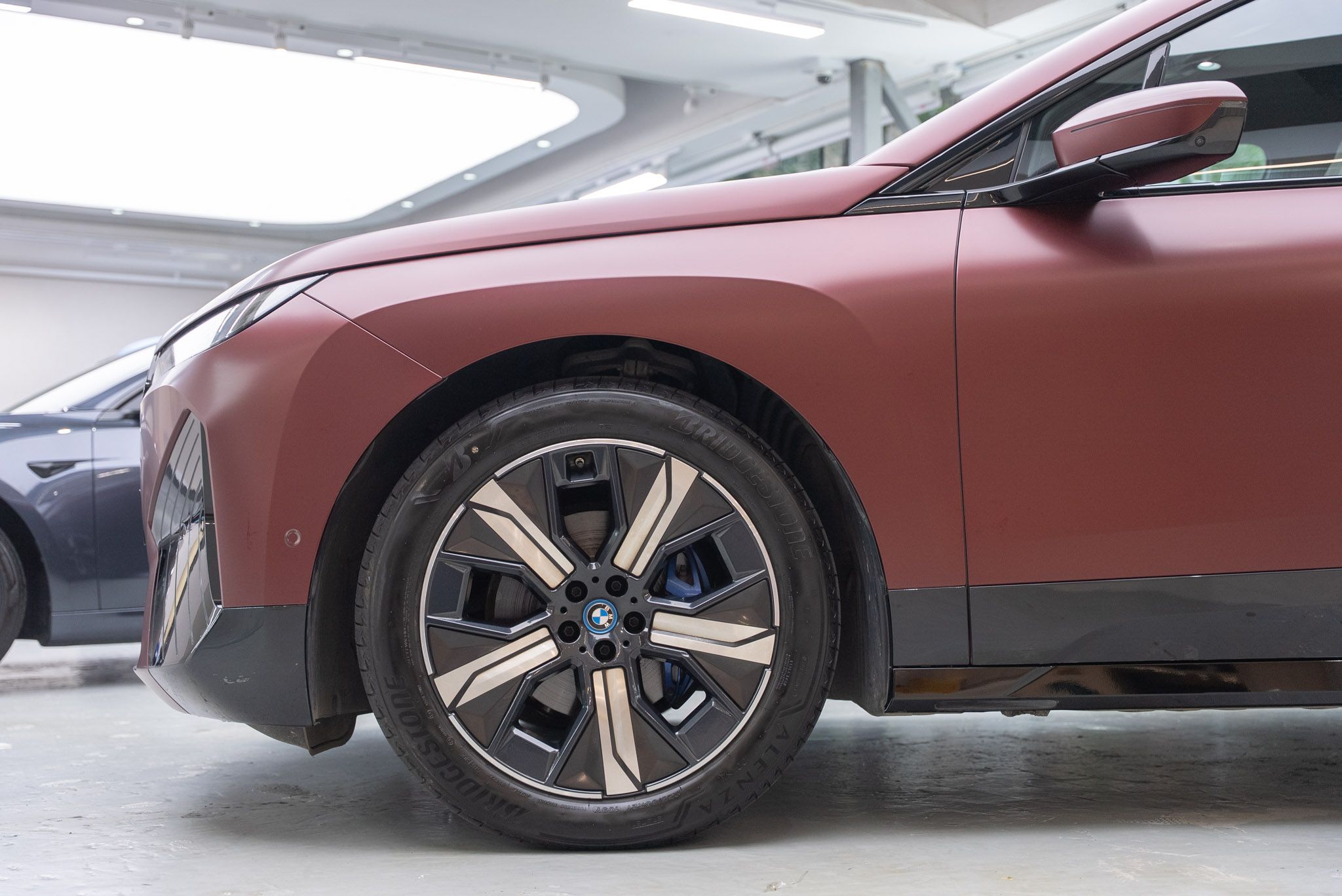 BMW iX 透明 PPF 施工作品